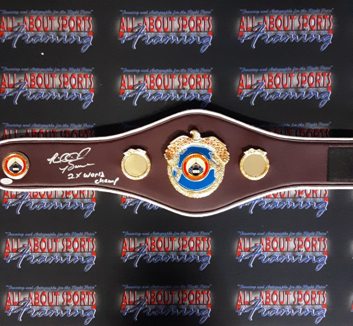 Riddick "Big Daddy" Bowe Authentic Signed Championship Belt Autographed w/inscription JSA