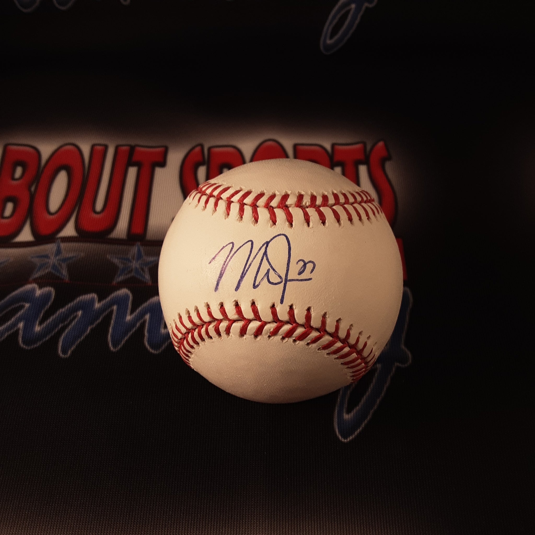 Mike Trout Authentic Signed Baseball Autographed MLB.