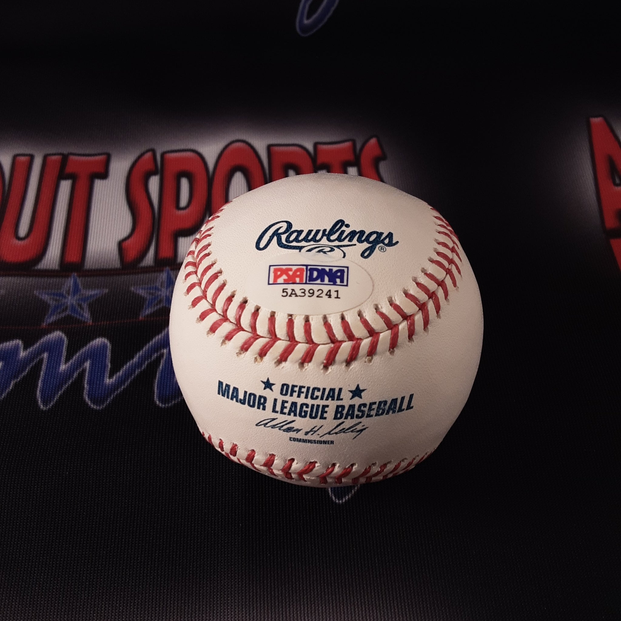 Yangervis Solarte Authentic Signed Baseball Autographed PSA-