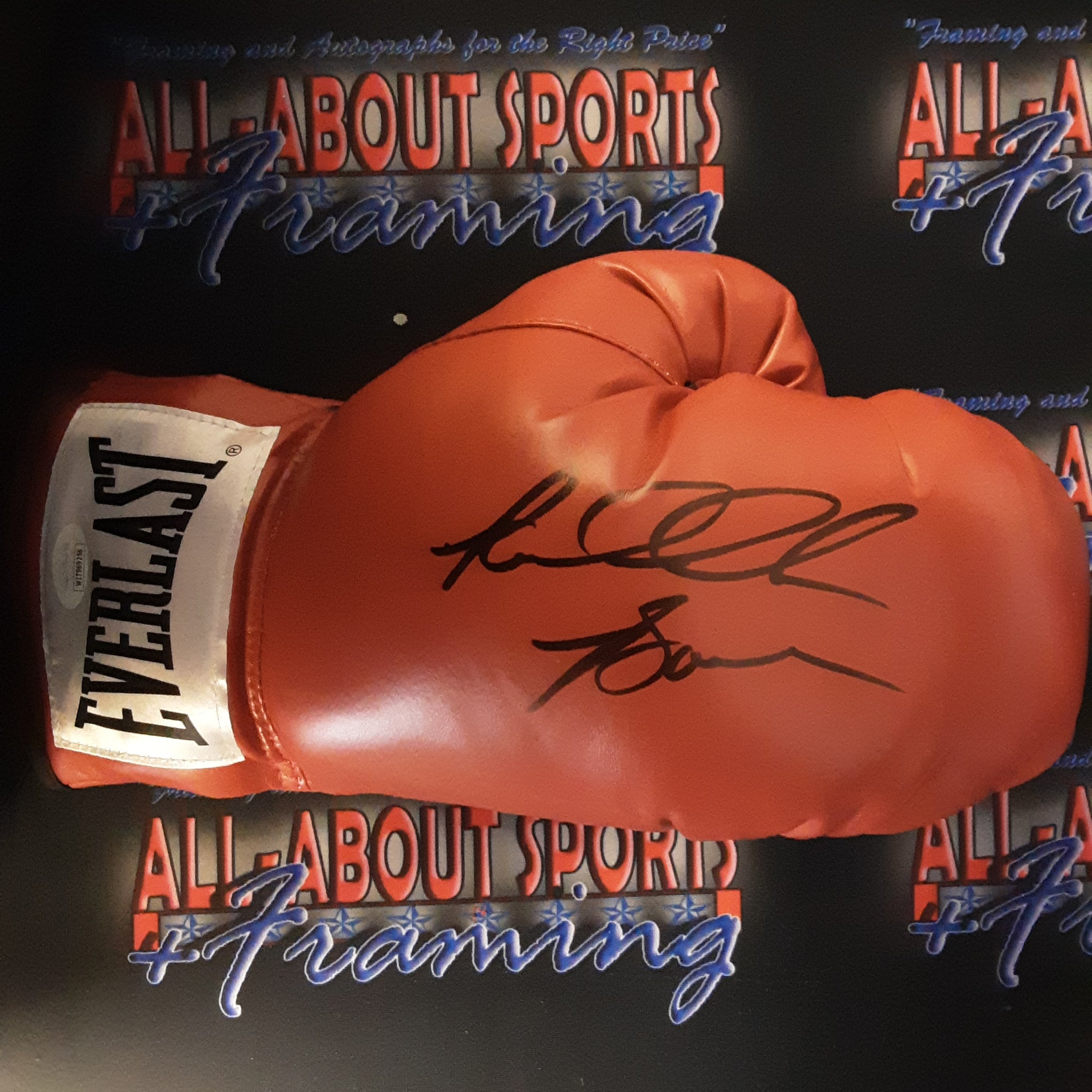 Riddick "Big Daddy" Bowe Authentic Signed Boxing Glove Autographed JSA-