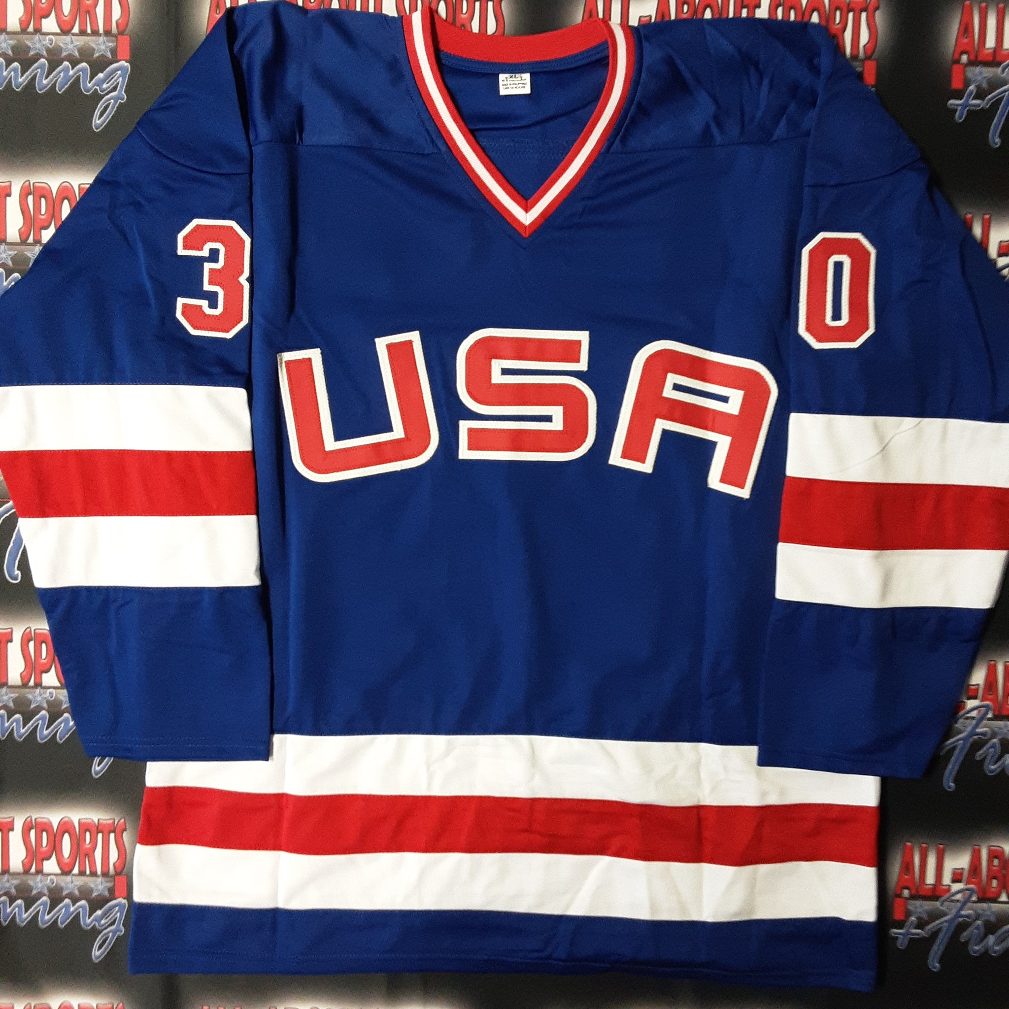 Jim Craig Authentic Signed Pro Style Jersey Autographed Beckett