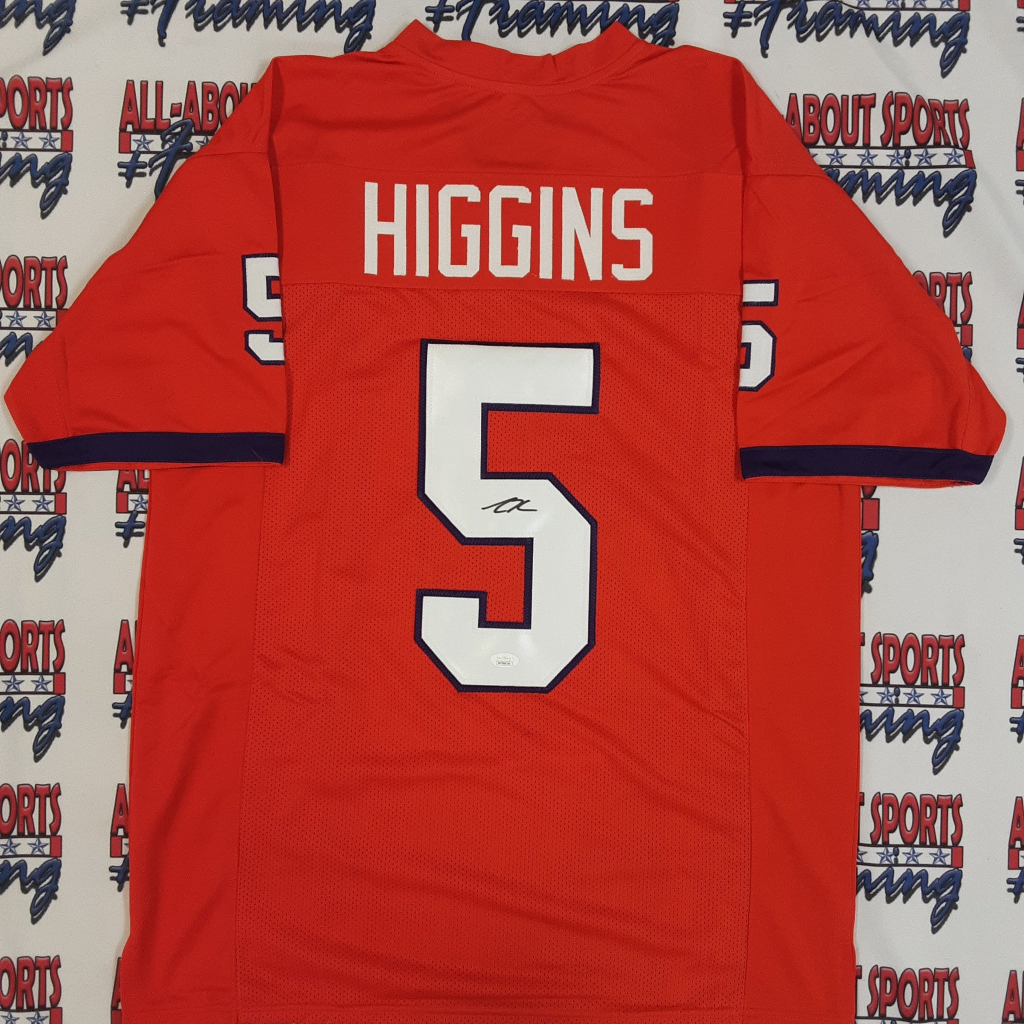 Tee Higgins Authentic Signed Pro Style Jersey Autographed JSA