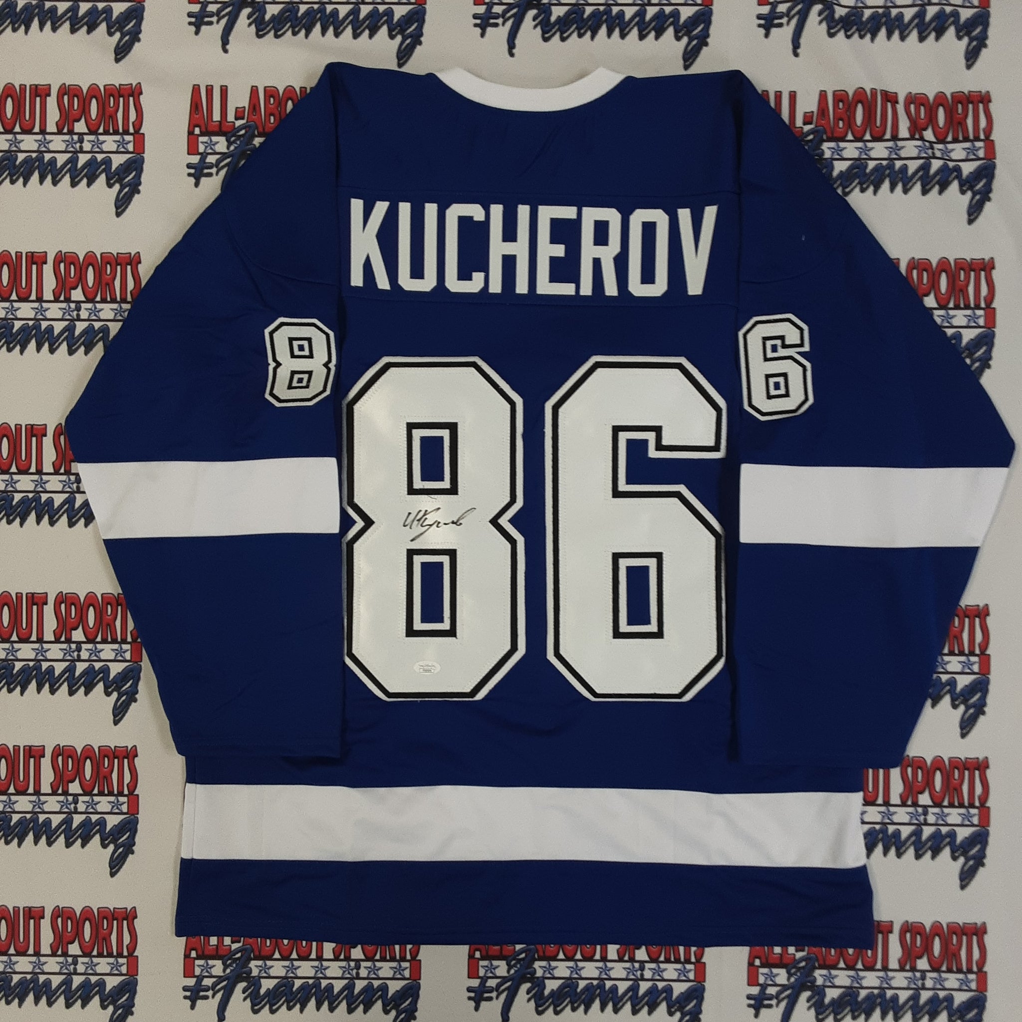 Nikita Kucherov Autographed Tampa Bay Lightning (Blue #86) Fanatics Je –  Palm Beach Autographs LLC