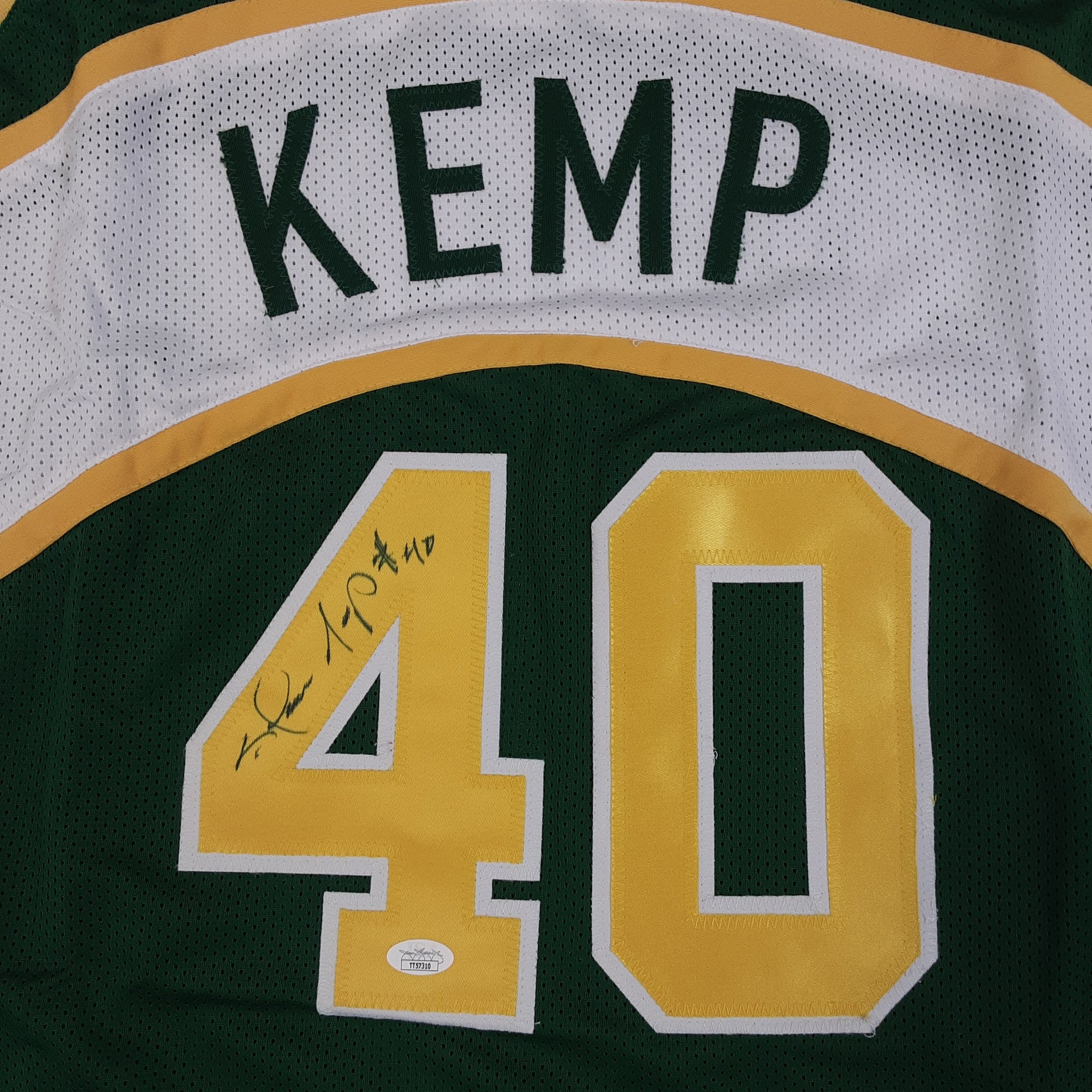 Shawn Kemp Authentic Signed Pro Style Jersey Autographed JSA