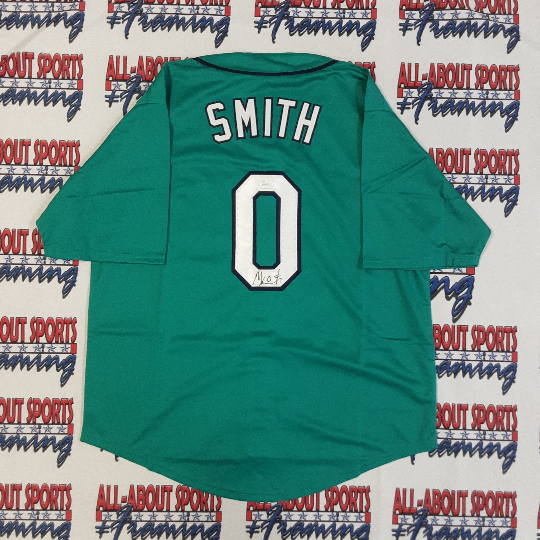 Mallex Smith Authentic Signed Pro Style Jersey Autographed JSA