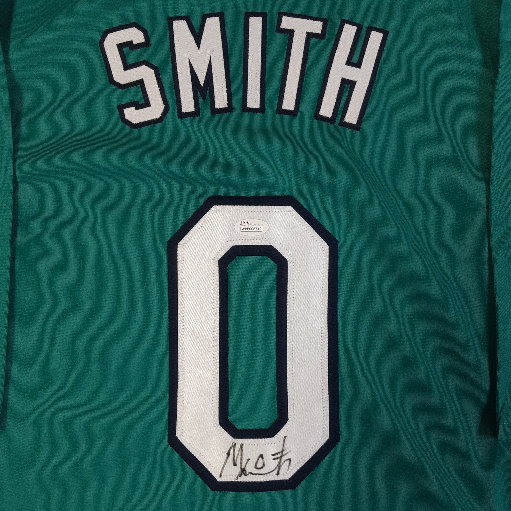 Mallex Smith Authentic Signed Pro Style Jersey Autographed JSA