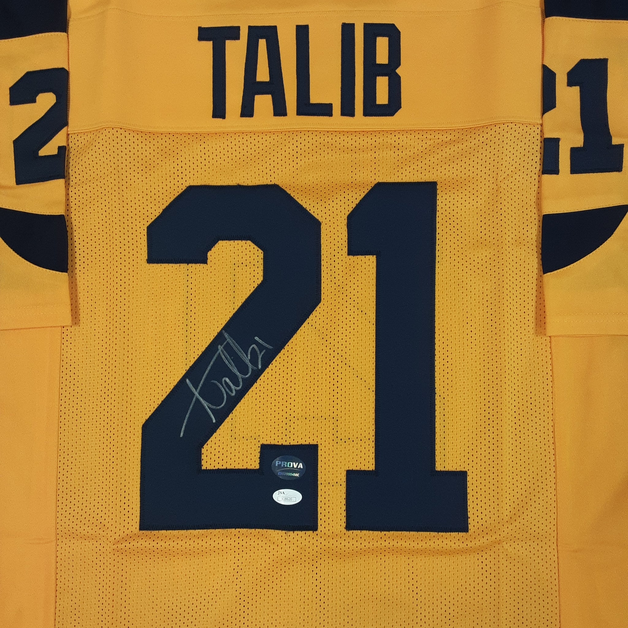 Aqib Talib Authentic Signed Pro Style Jersey Autographed JSA-