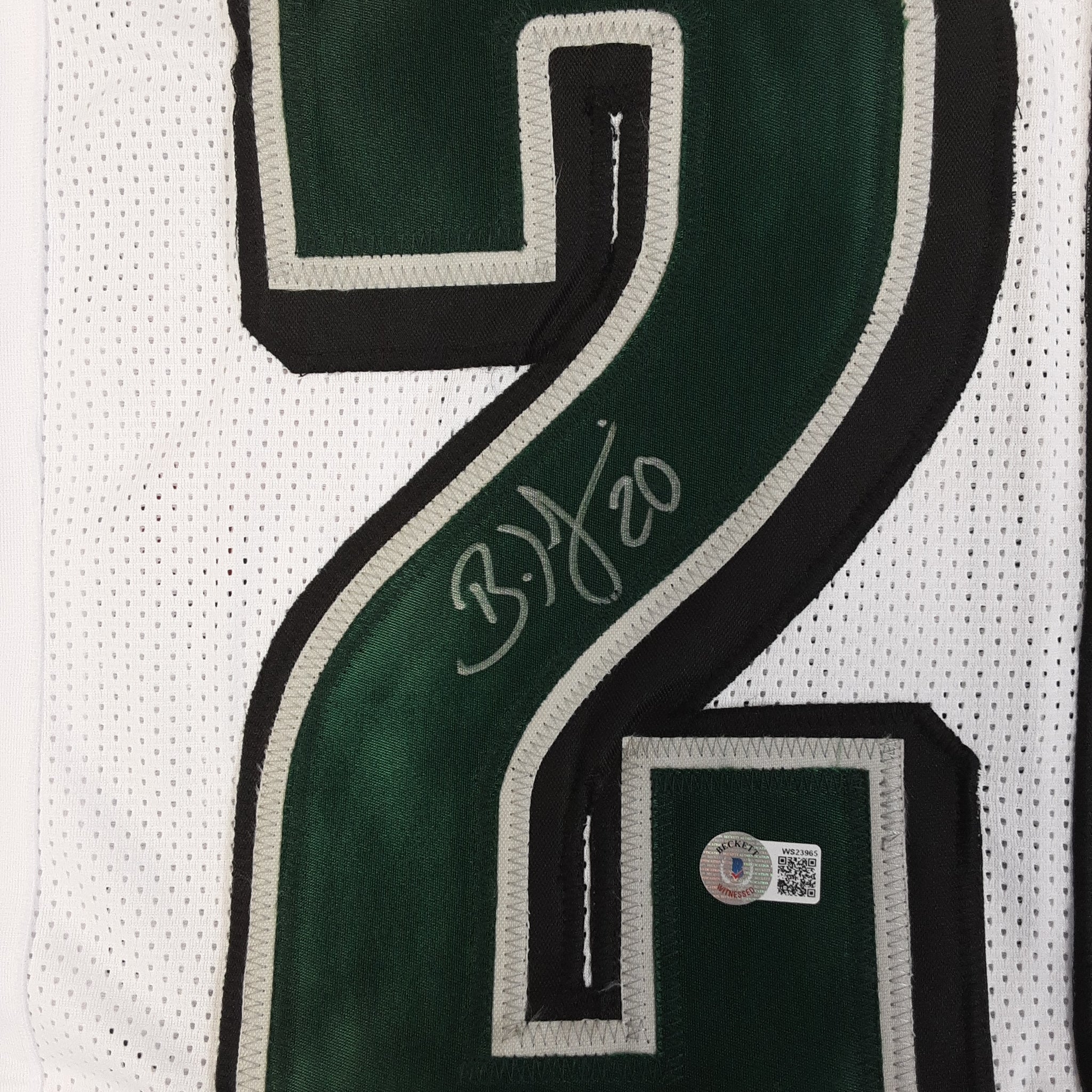 Brian Dawkins Authentic Signed Black Pro Style Framed Jersey BAS Witnessed