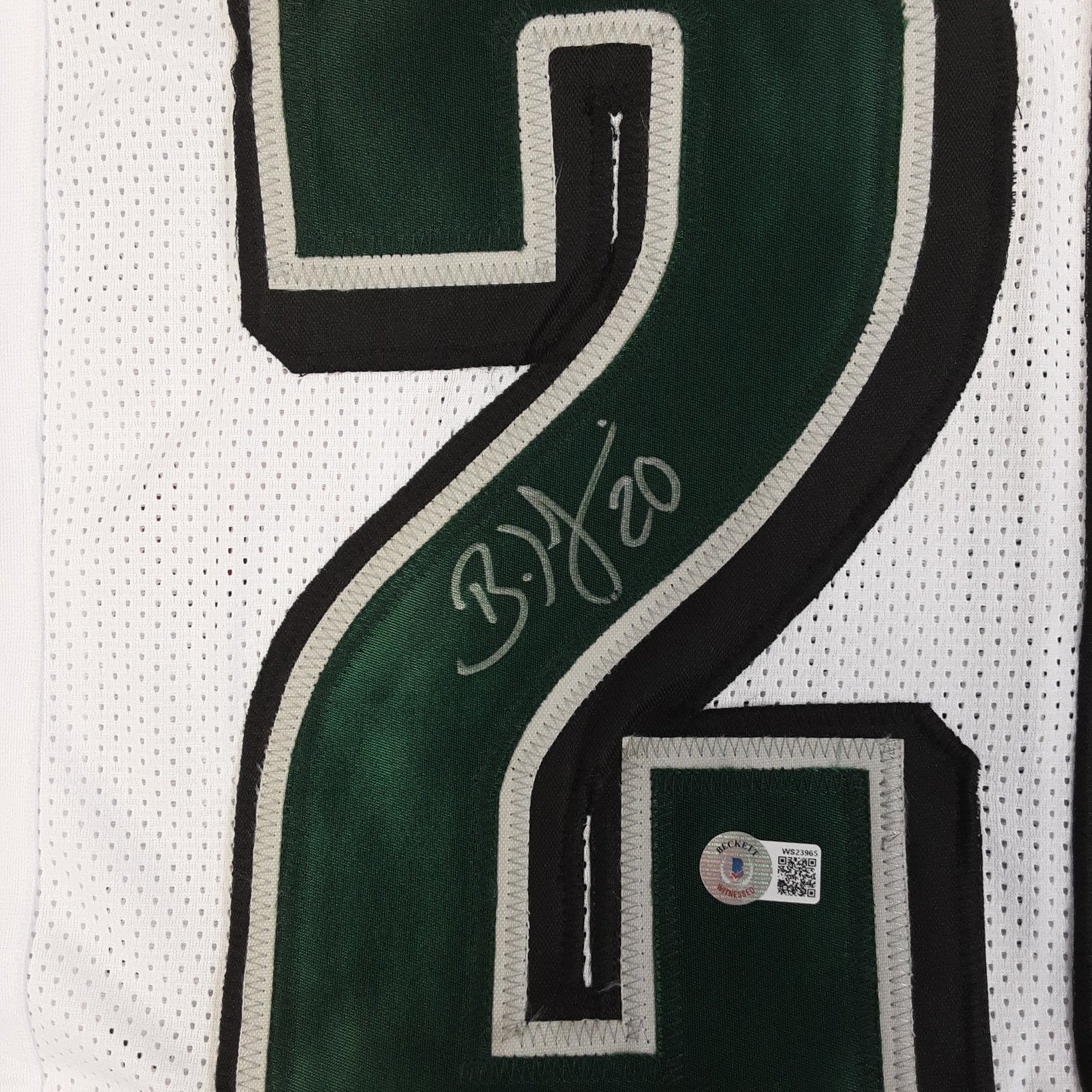 Brian Dawkins Authentic Signed Black Pro Style Framed Jersey BAS