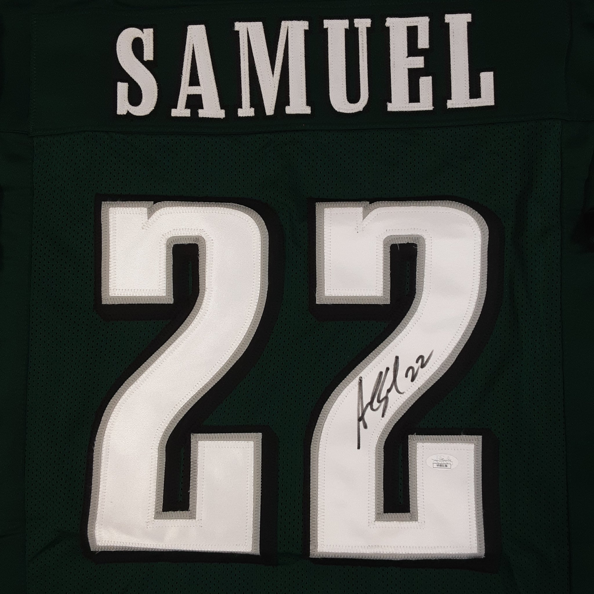 Deebo Samuel Authentic Signed White Pro Style Jersey Autographed JSA