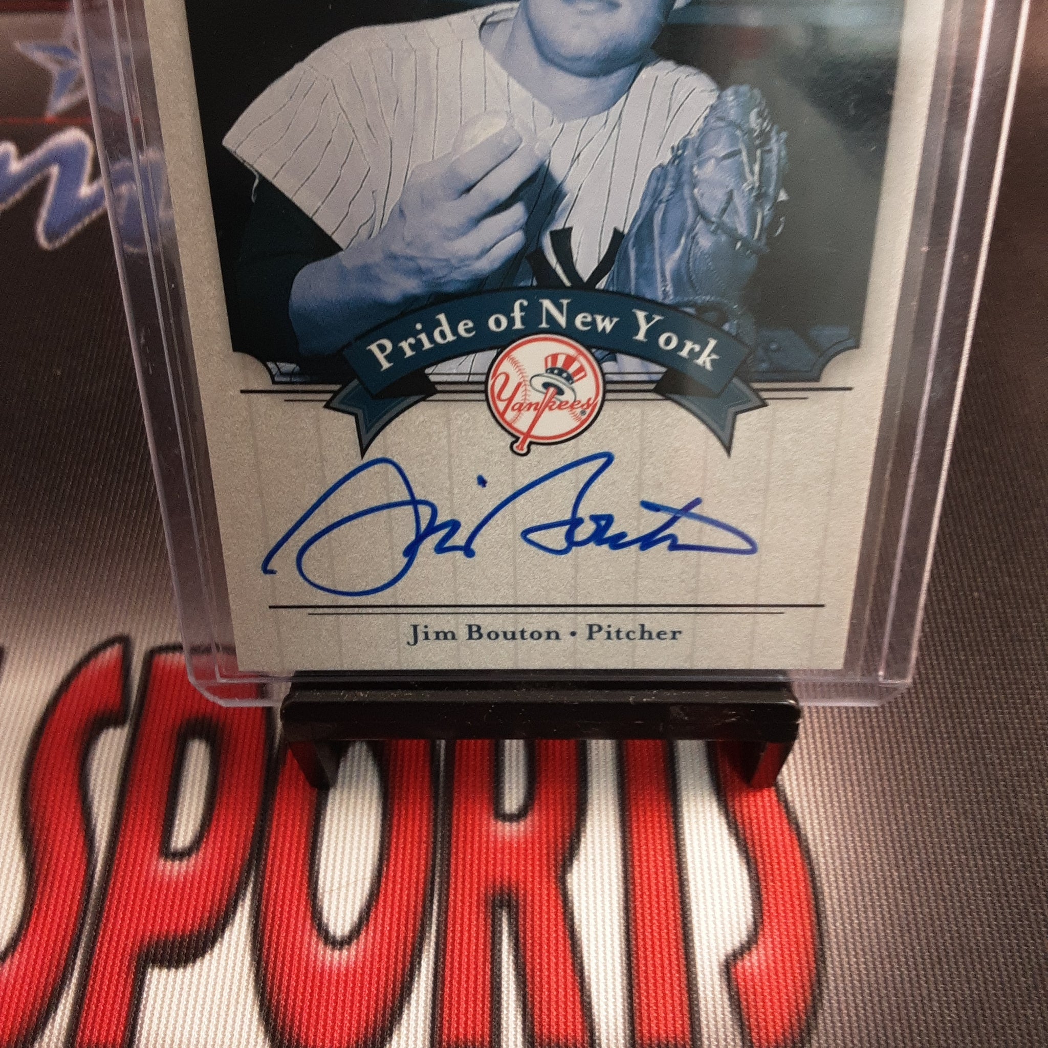 2003 Upper Deck Yankees Signature Series Card #PN-JB Jim Bouton
