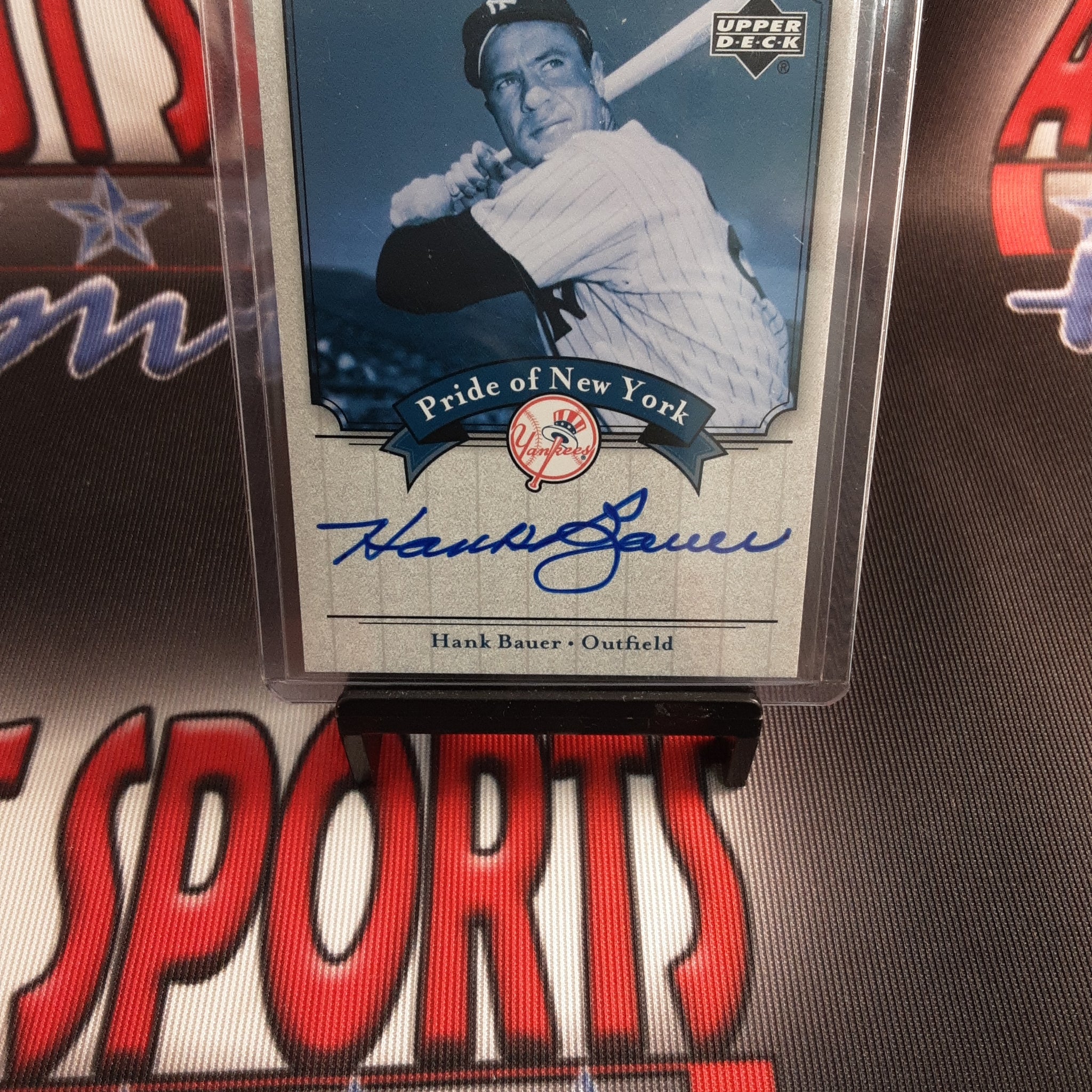2003 Upper Deck Yankees Signature Series Card #PN-HB Hank Bauer