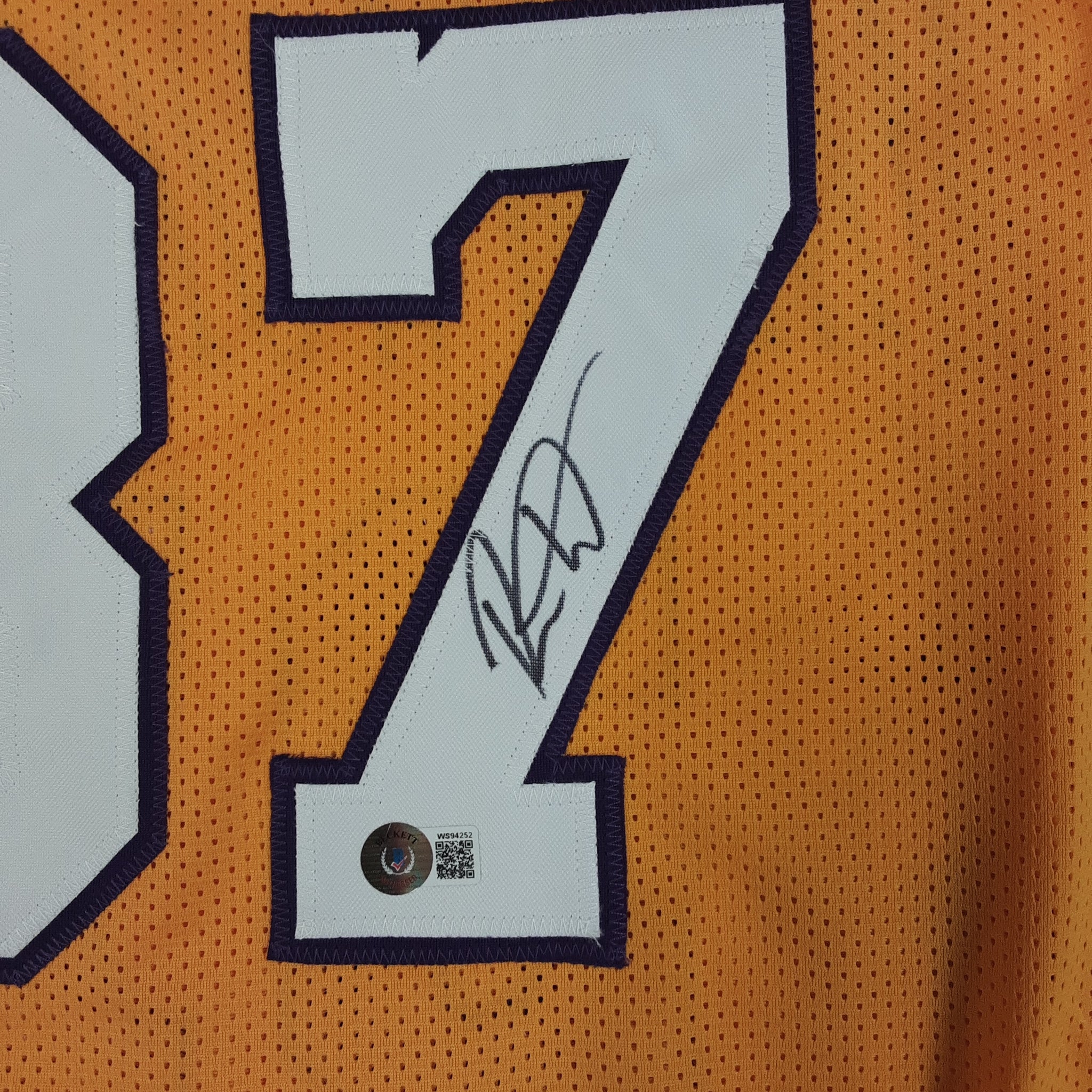 Metta World Peace Autographed Los Angeles Lakers Pro Style Jersey