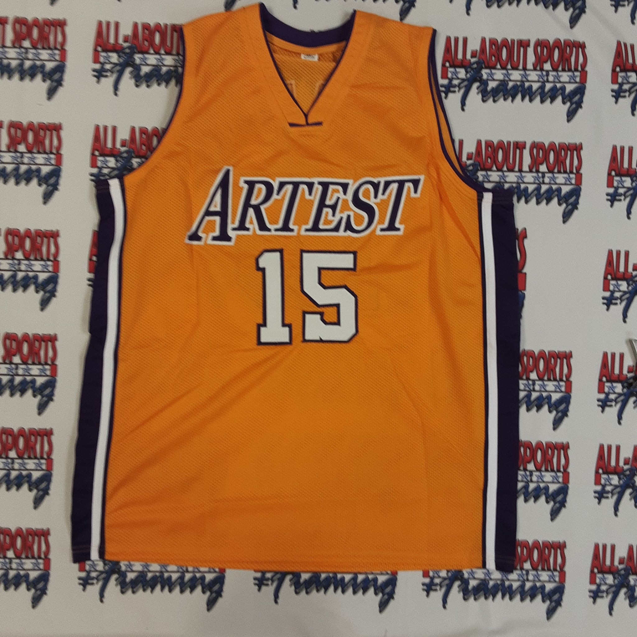 Adidas Lakers Ron Artest 15 Los Angeles NBA Jersey