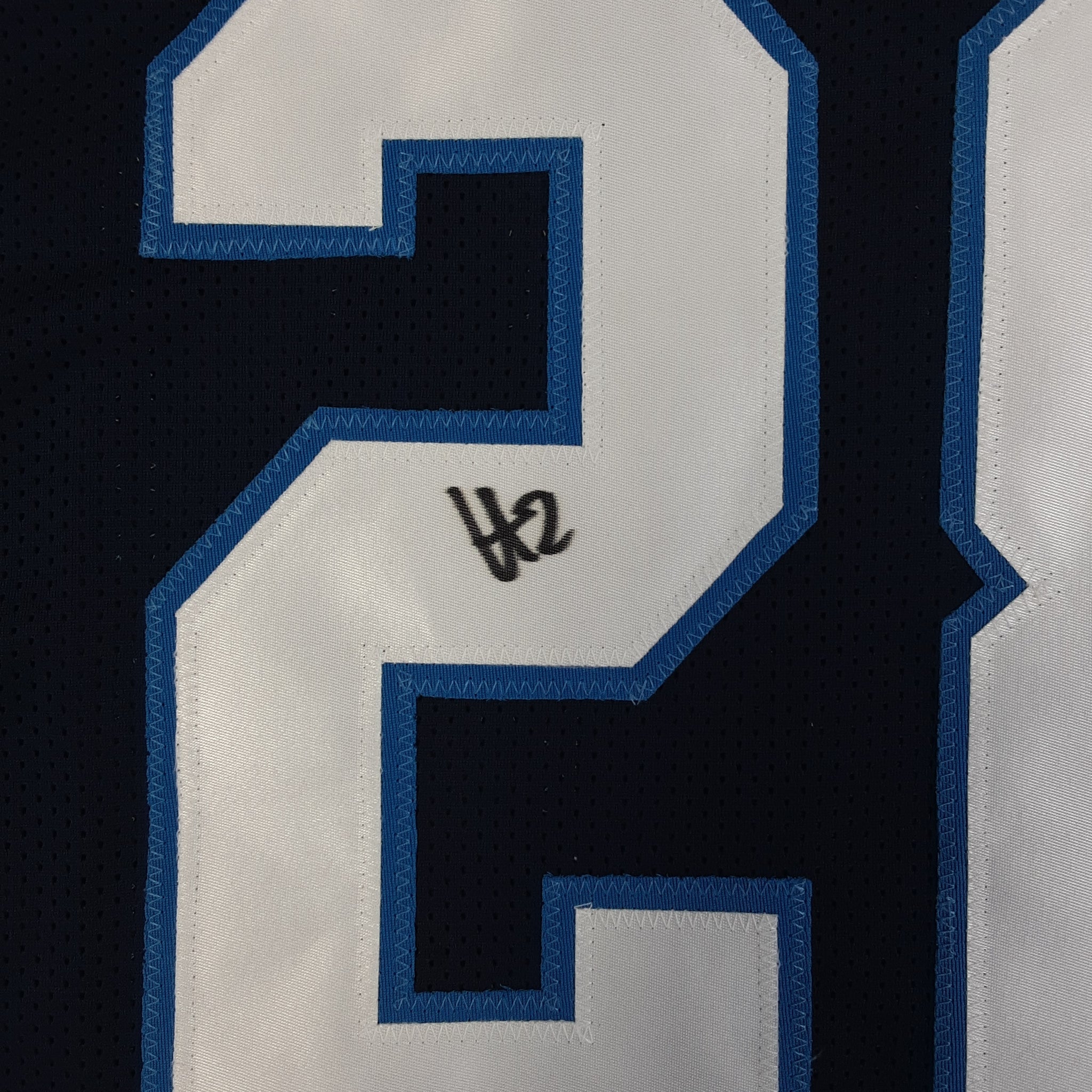Hassan Haskins Authentic Signed Pro Style Jersey Autographed JSA