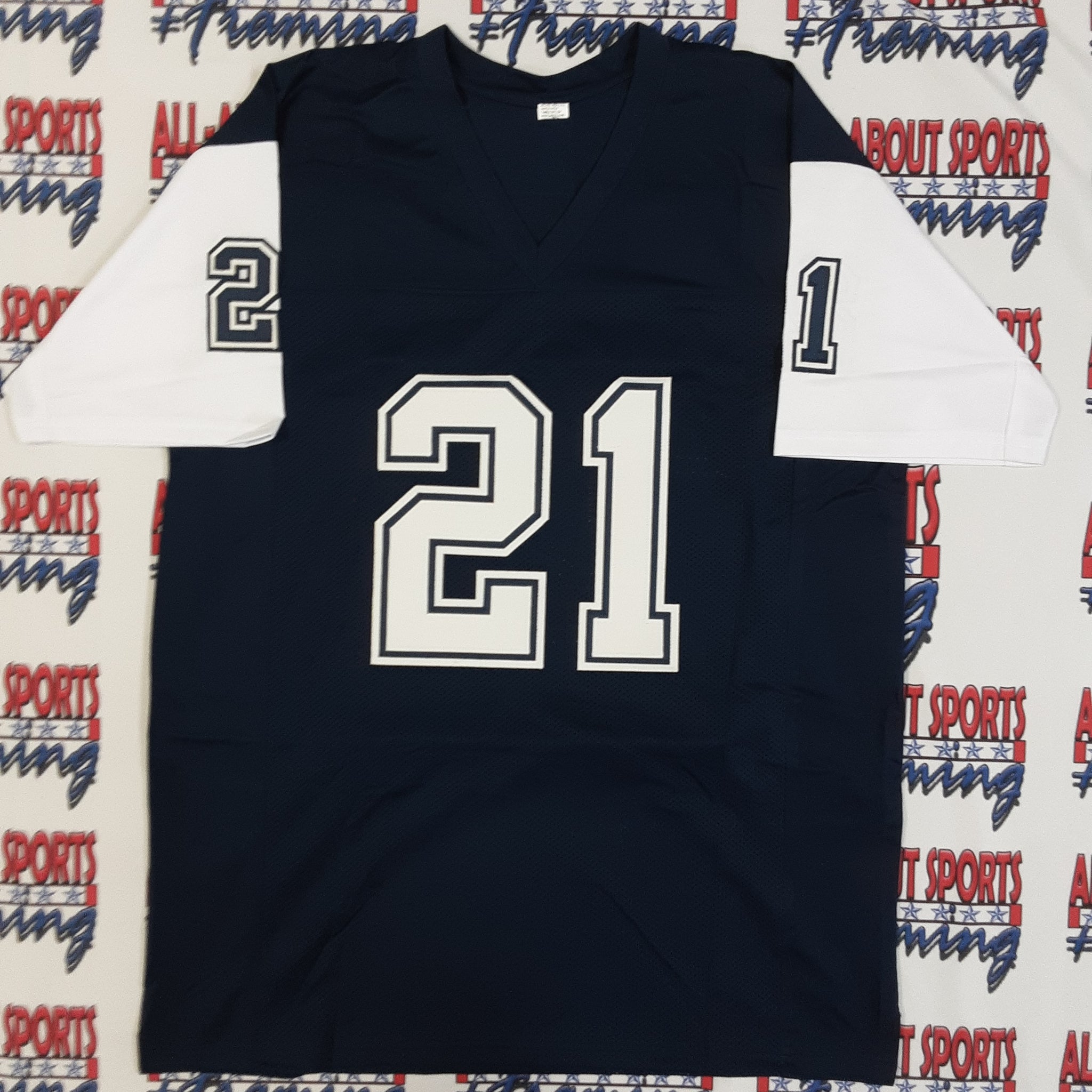 Deion Sanders Authentic Signed Pro Style Jersey Autographed Beckett