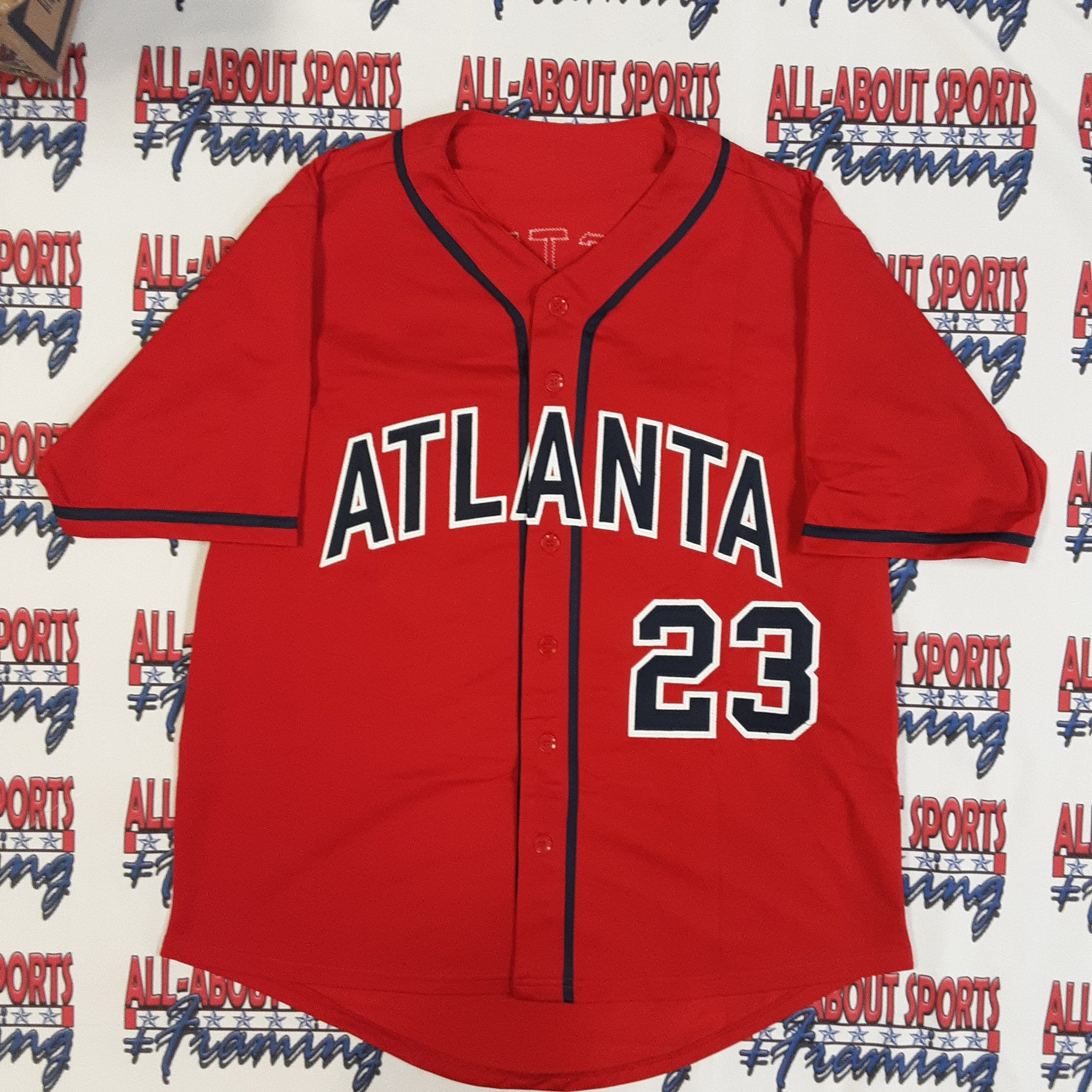 David Justice Authentic Signed Pro Style Jersey Autographed JSA