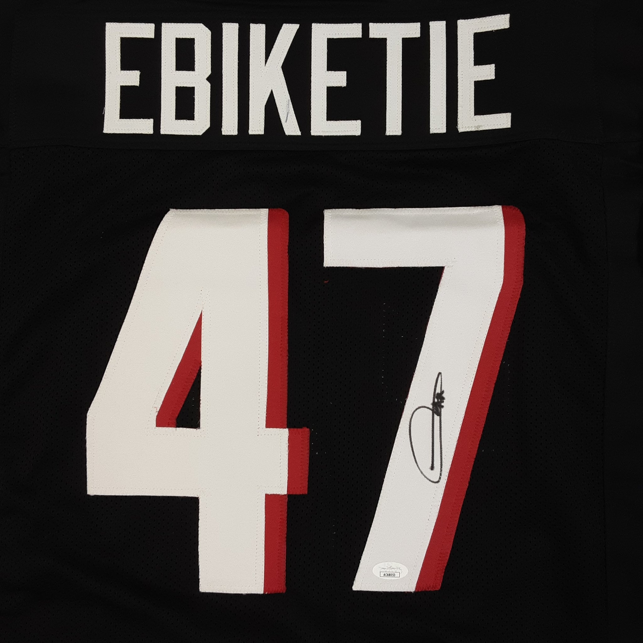 Arnold Ebiketie Authentic Signed Pro Style Jersey Autographed JSA