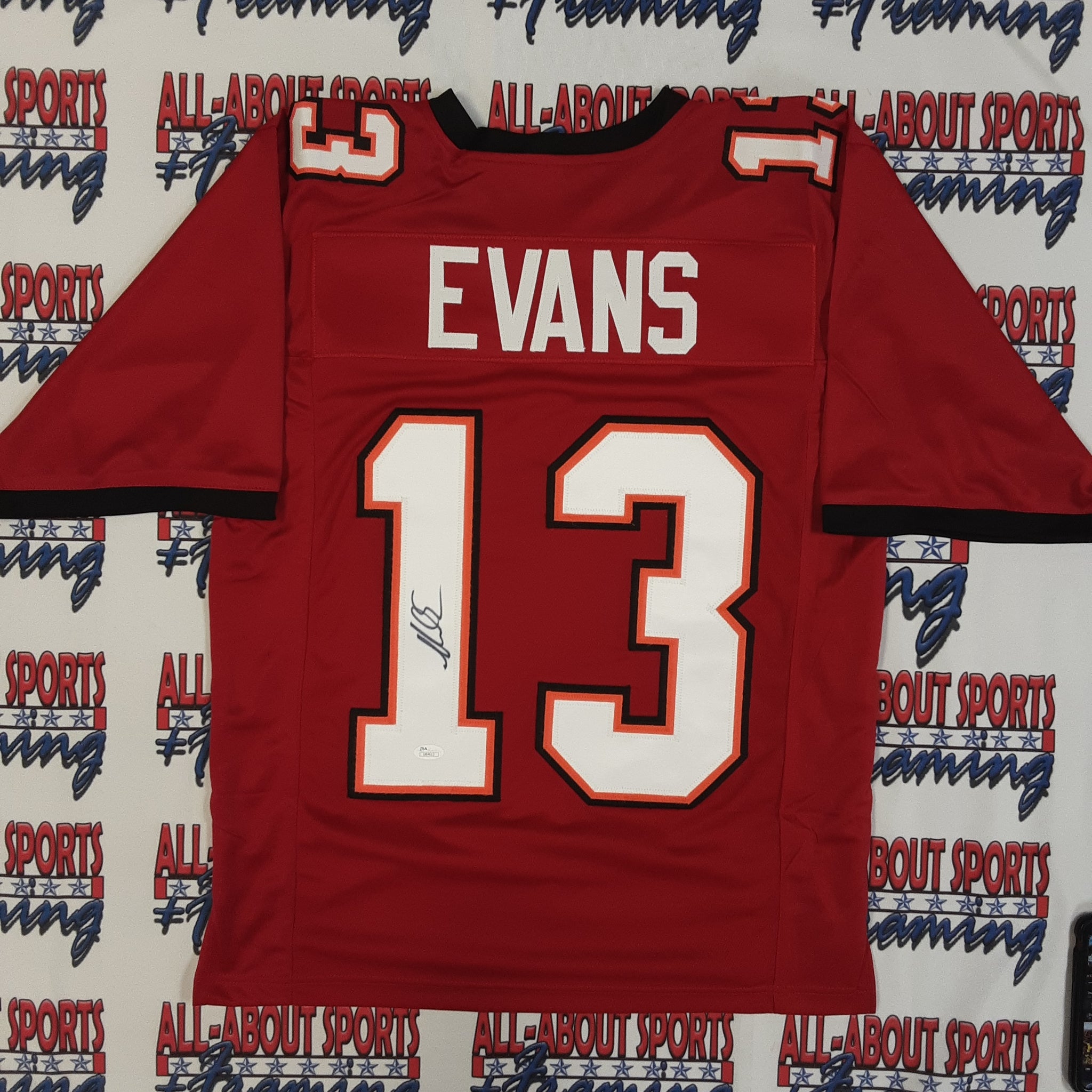 Mike Evans Authentic Signed Pro Style Jersey Autographed JSA