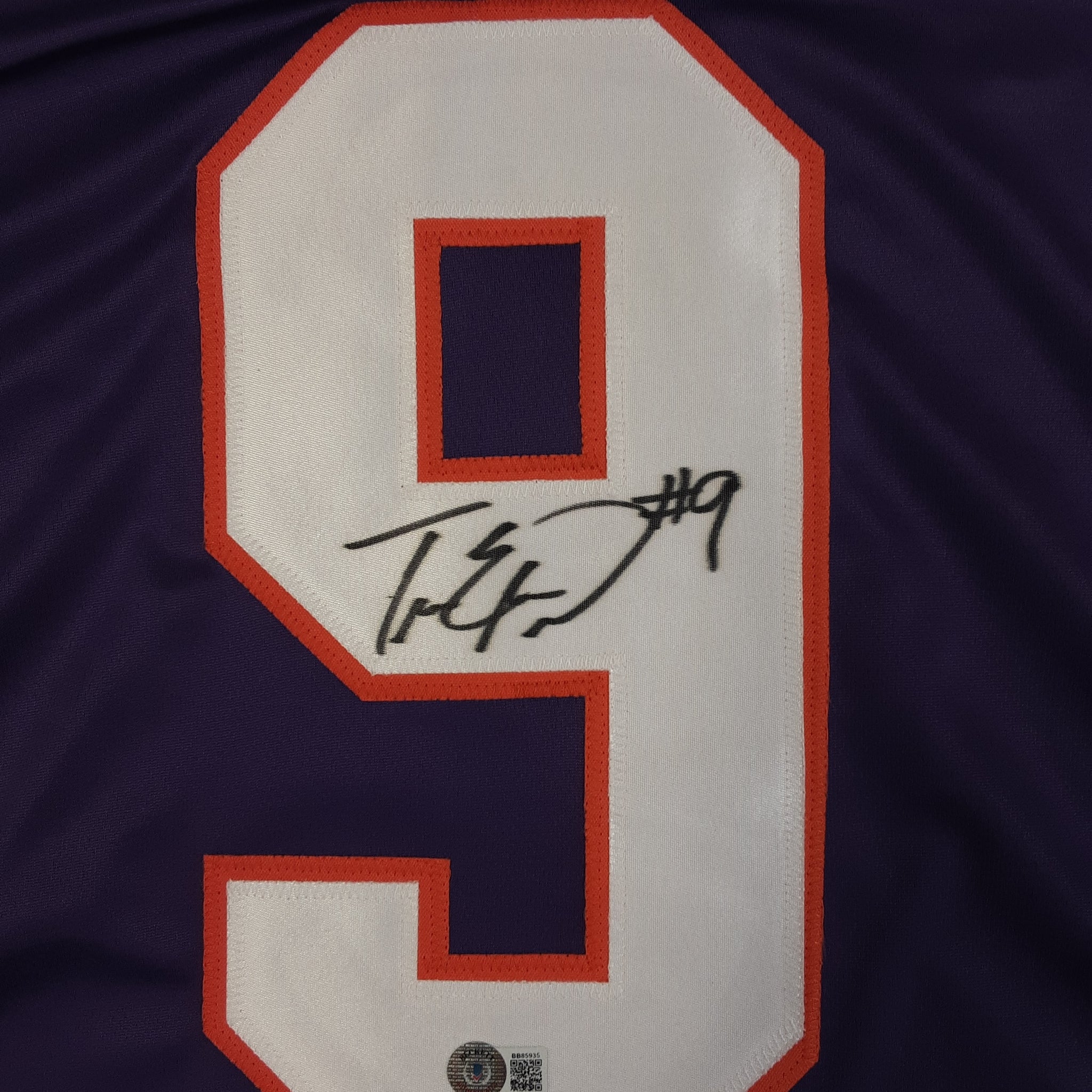 Travis Etienne Authentic Signed Pro Style Jersey Autographed Beckett-