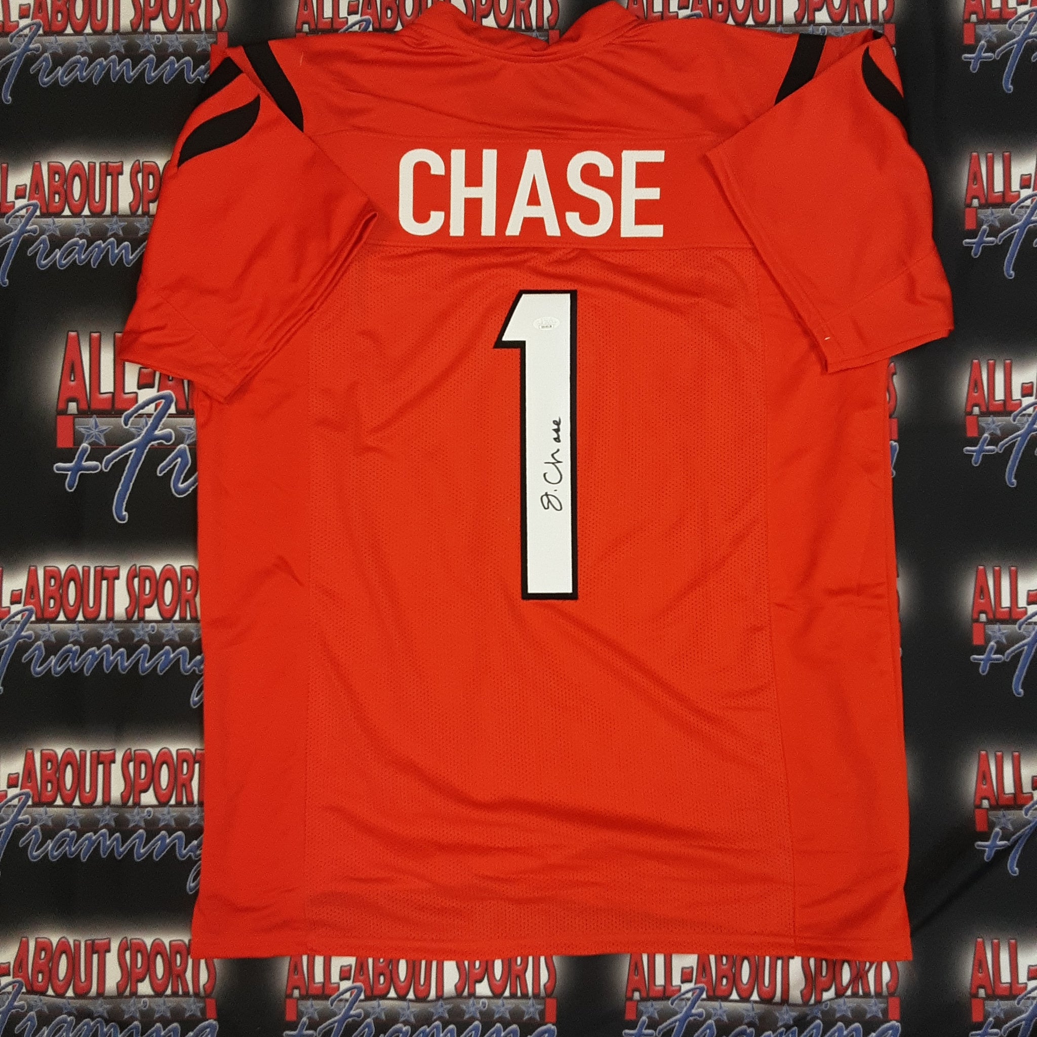 Jamar Chase Authentic Signed Pro Style Jersey Autographed JSA