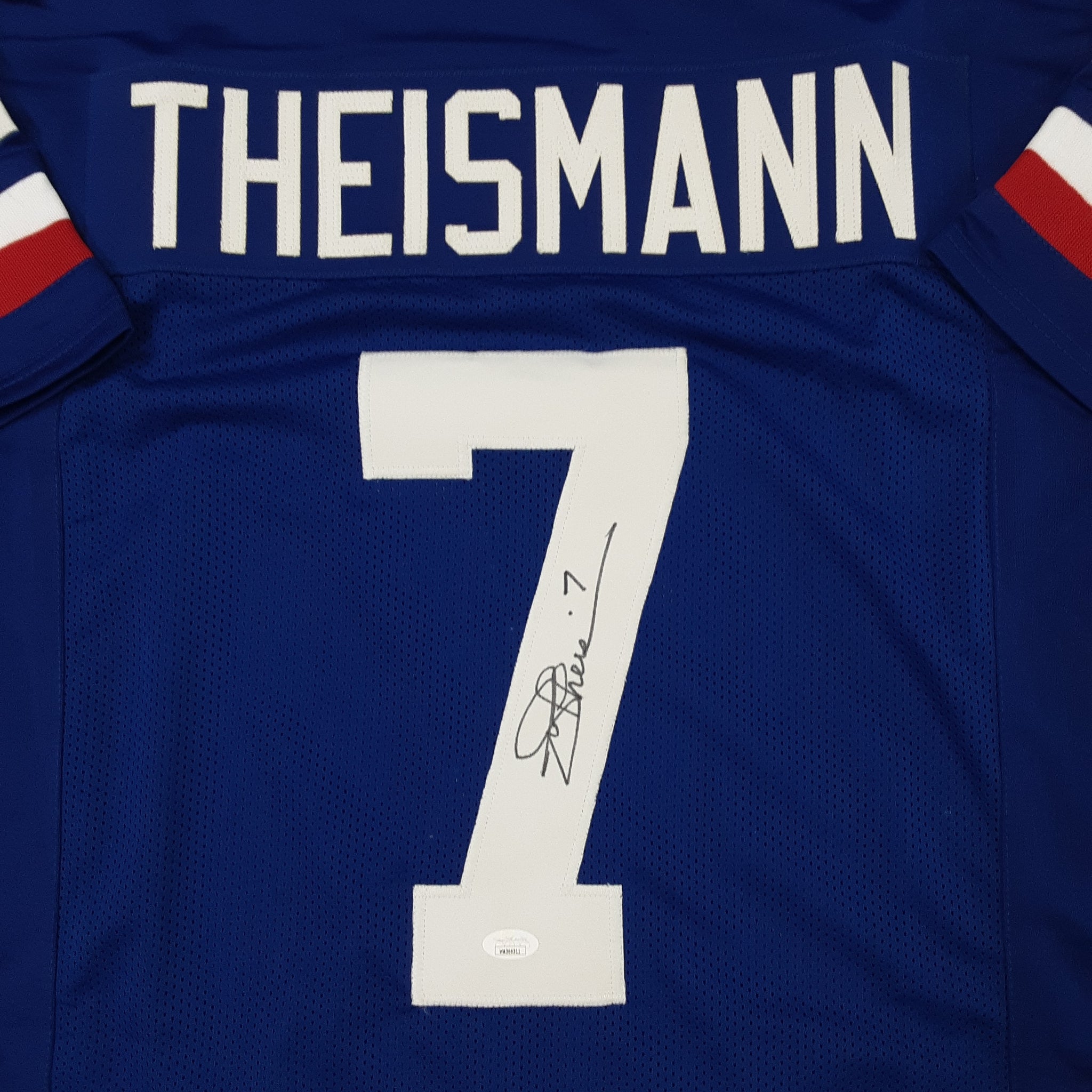 Joe Theismann Authentic Signed Pro Style Jersey Autographed JSA-
