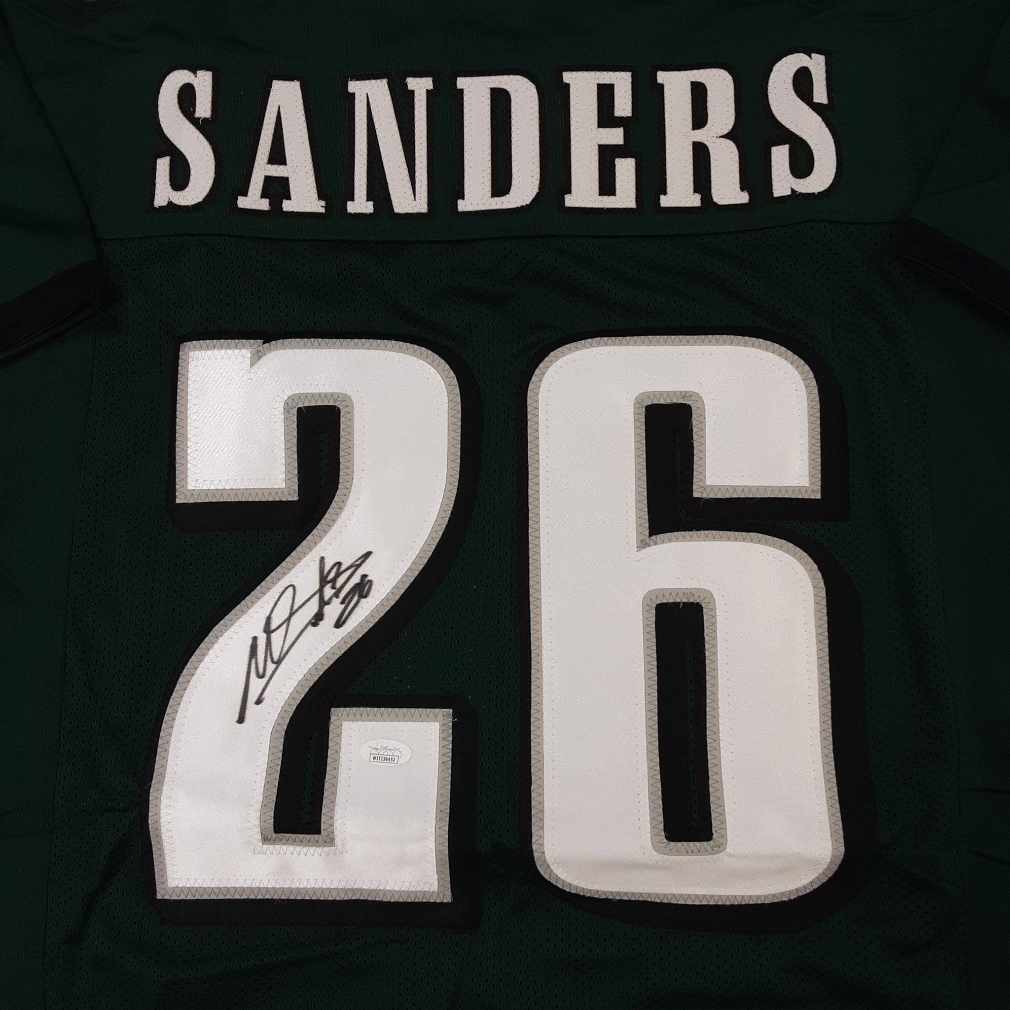 Miles Sanders Authentic Signed Pro Style Jersey Autographed JSA-