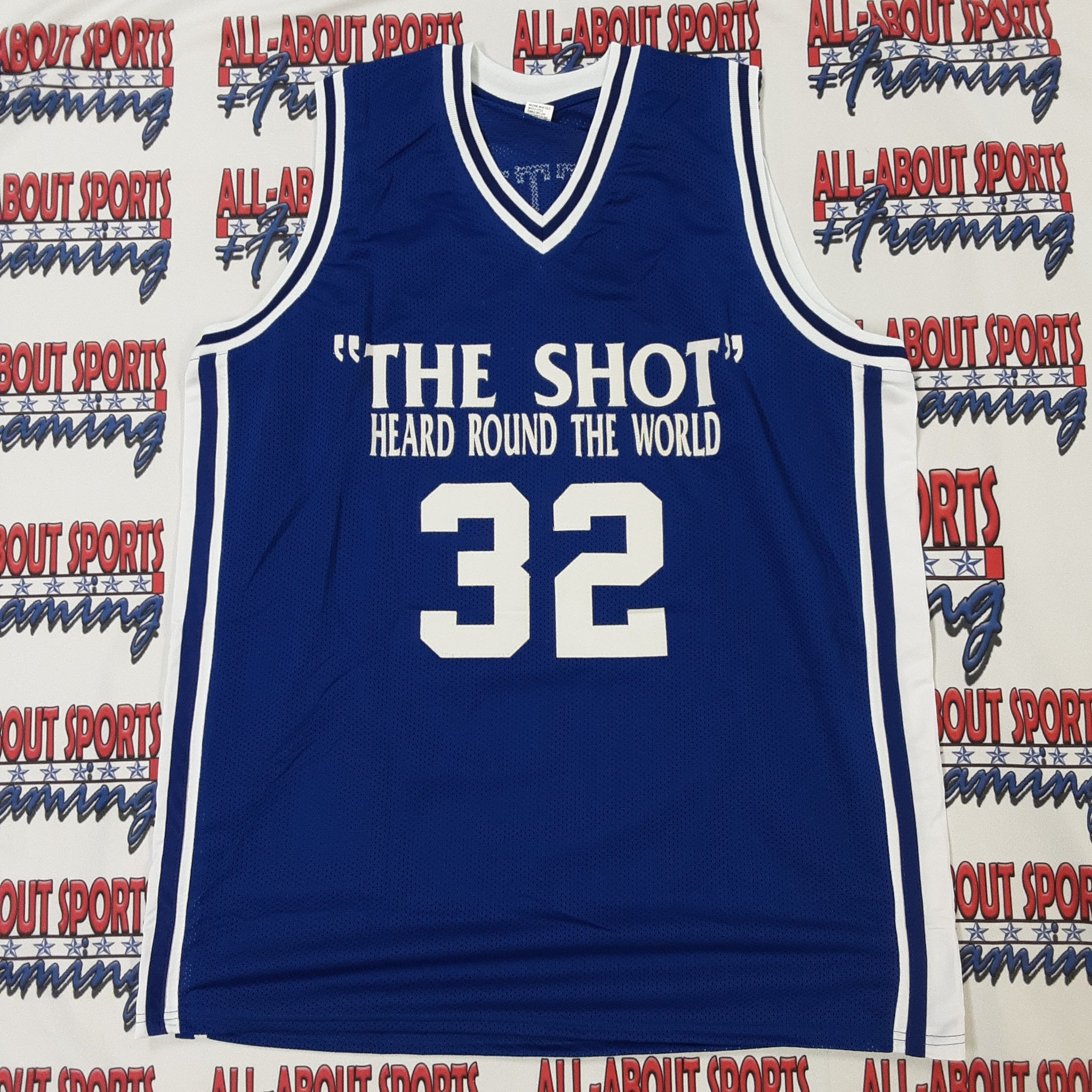 Christian Laettner Authentic Signed Pro Style Jersey Autographed JSA