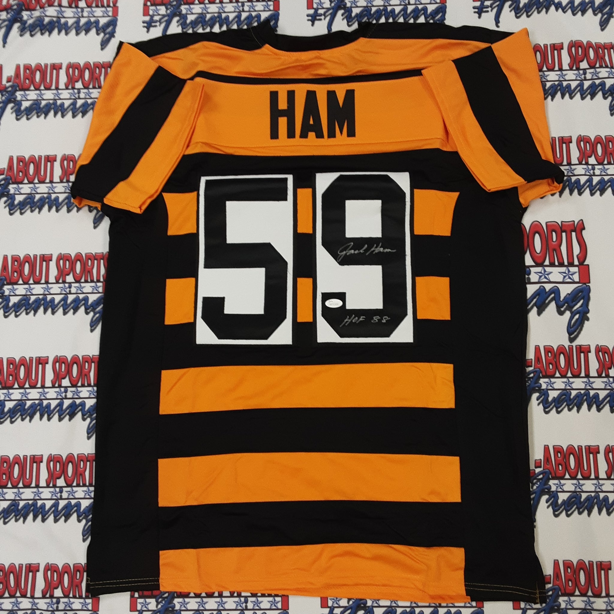 Jack Ham Authentic Signed Pro Style Jersey Autographed JSA R1