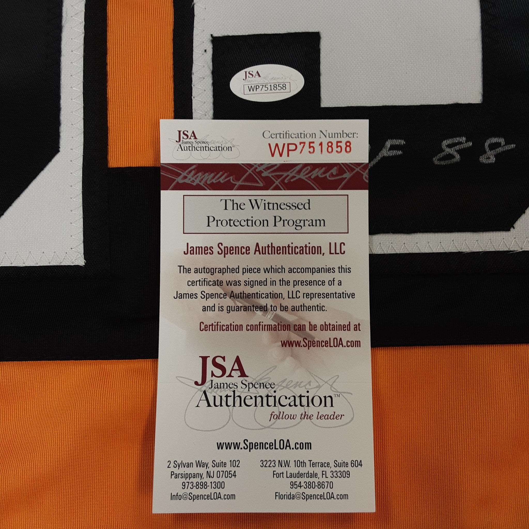 Jack Ham Authentic Signed Pro Style Jersey Autographed JSA R1