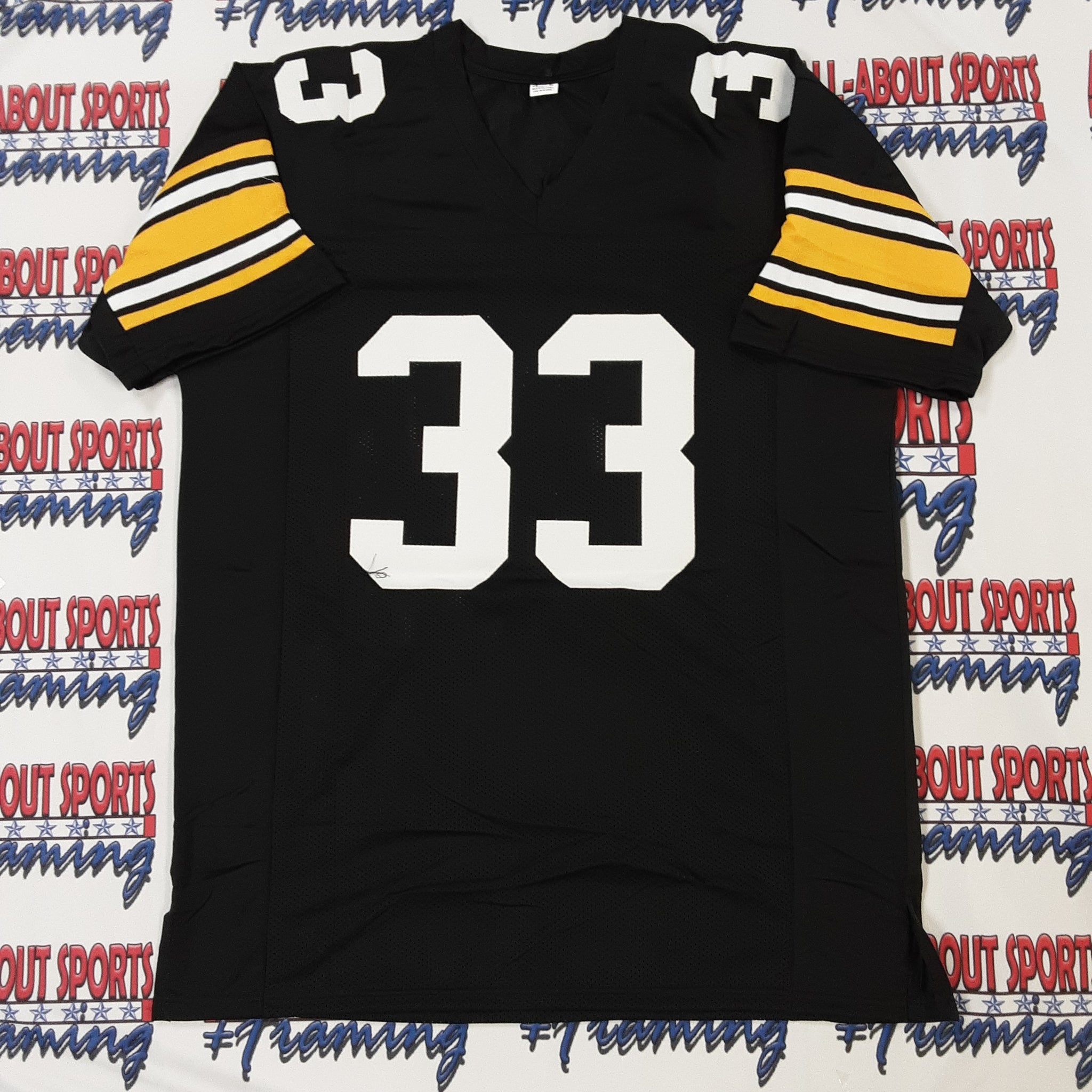 Rocky Bleier Authentic Signed Pro Style Jersey Autographed JSA