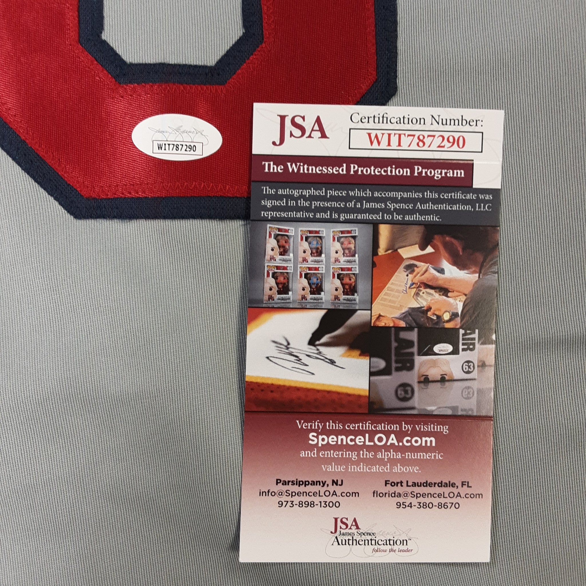 Mark McGwire Authentic Signed Pro Style Jersey Autographed JSA R1