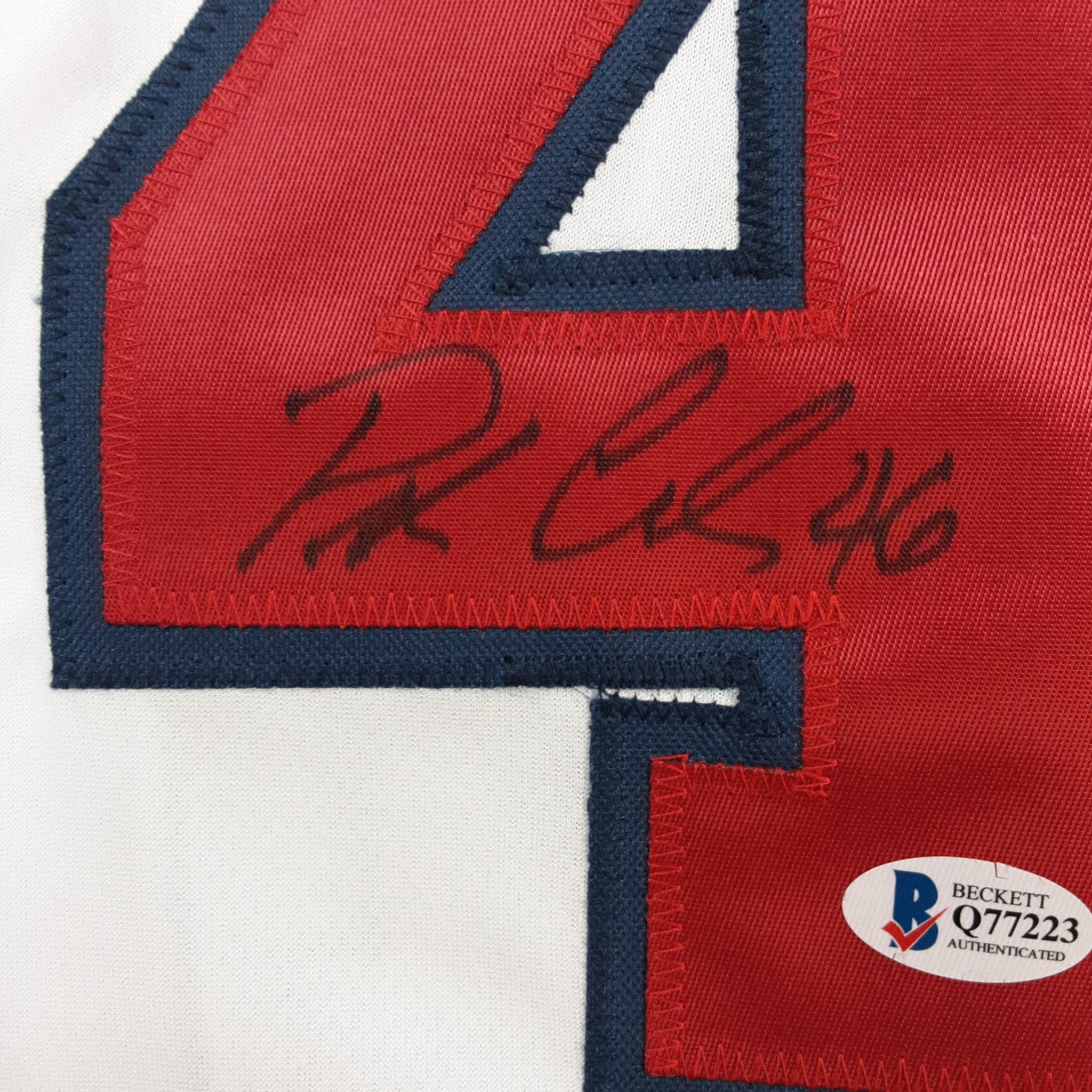 Patrick Corbin Authentic Signed Pro Style Jersey Autographed Beckett R1