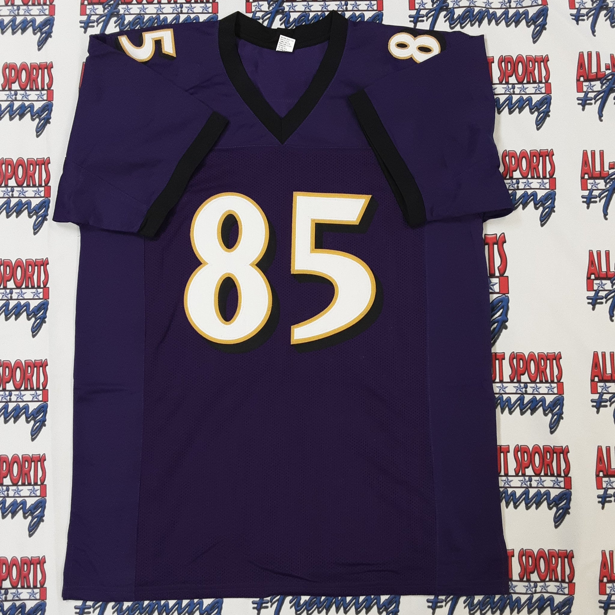 Derrick Mason Authentic Signed Pro Style Jersey Autographed JSA R1