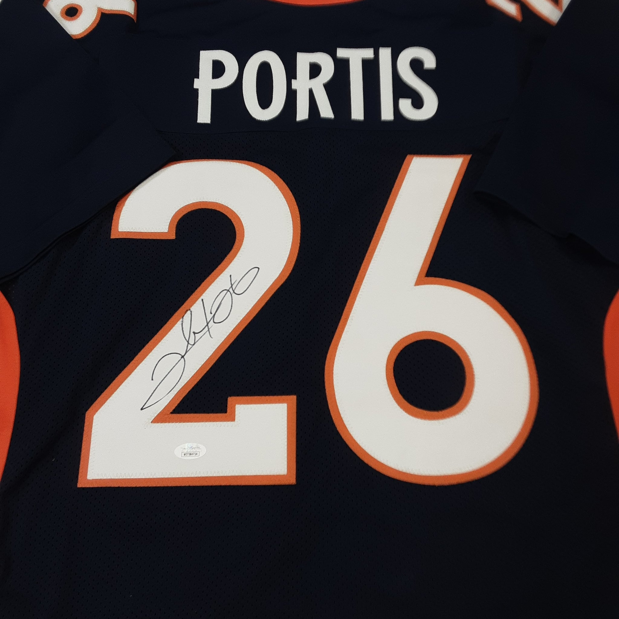 Clinton Portis Authentic Signed Pro Style Jersey Autographed JSA R1