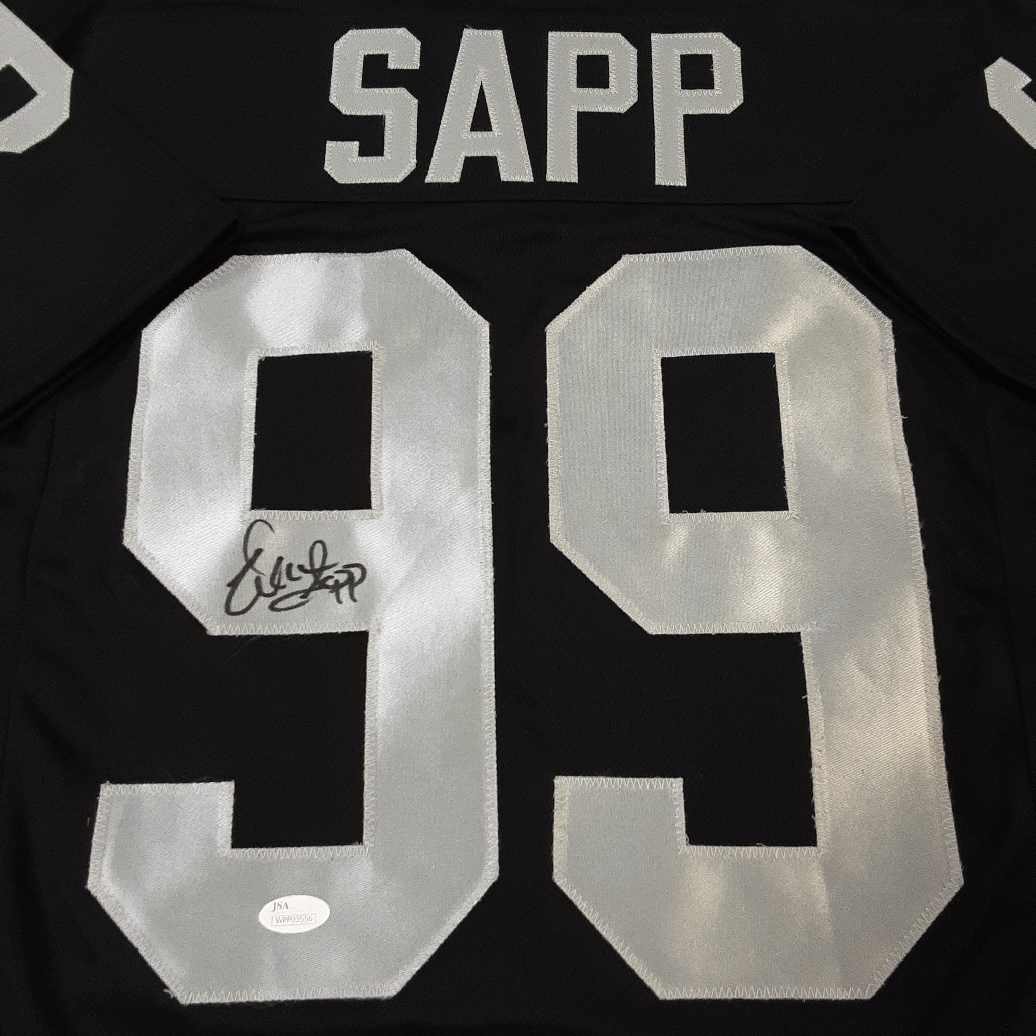 Warren Sapp Authentic Signed Pro Style Jersey Autographed JSA-