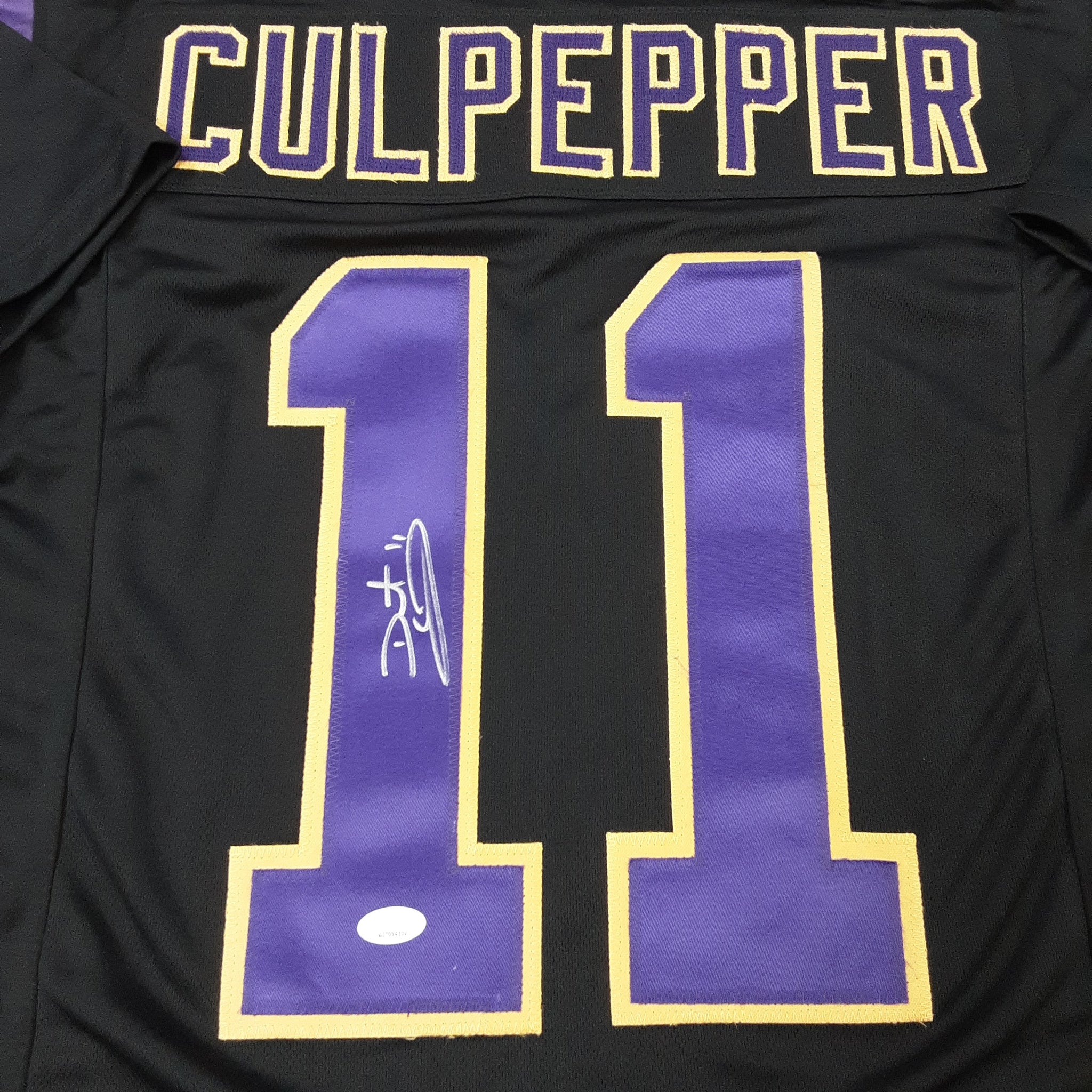 Daunte Culpepper Authentic Signed Pro Style Jersey Autographed JSA R1