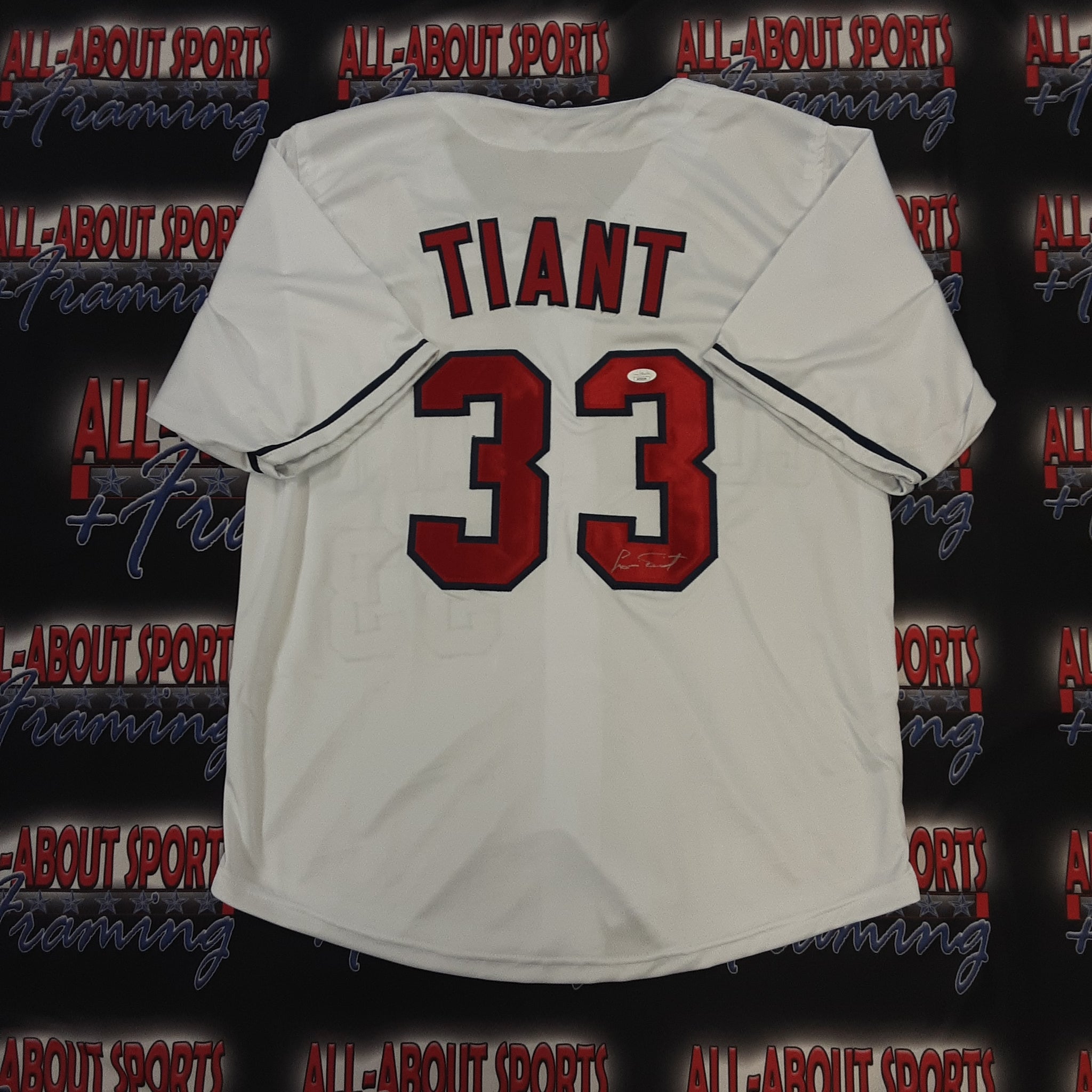 Luis Tiant Authentic Signed Pro Style Jersey Autographed JSA R1