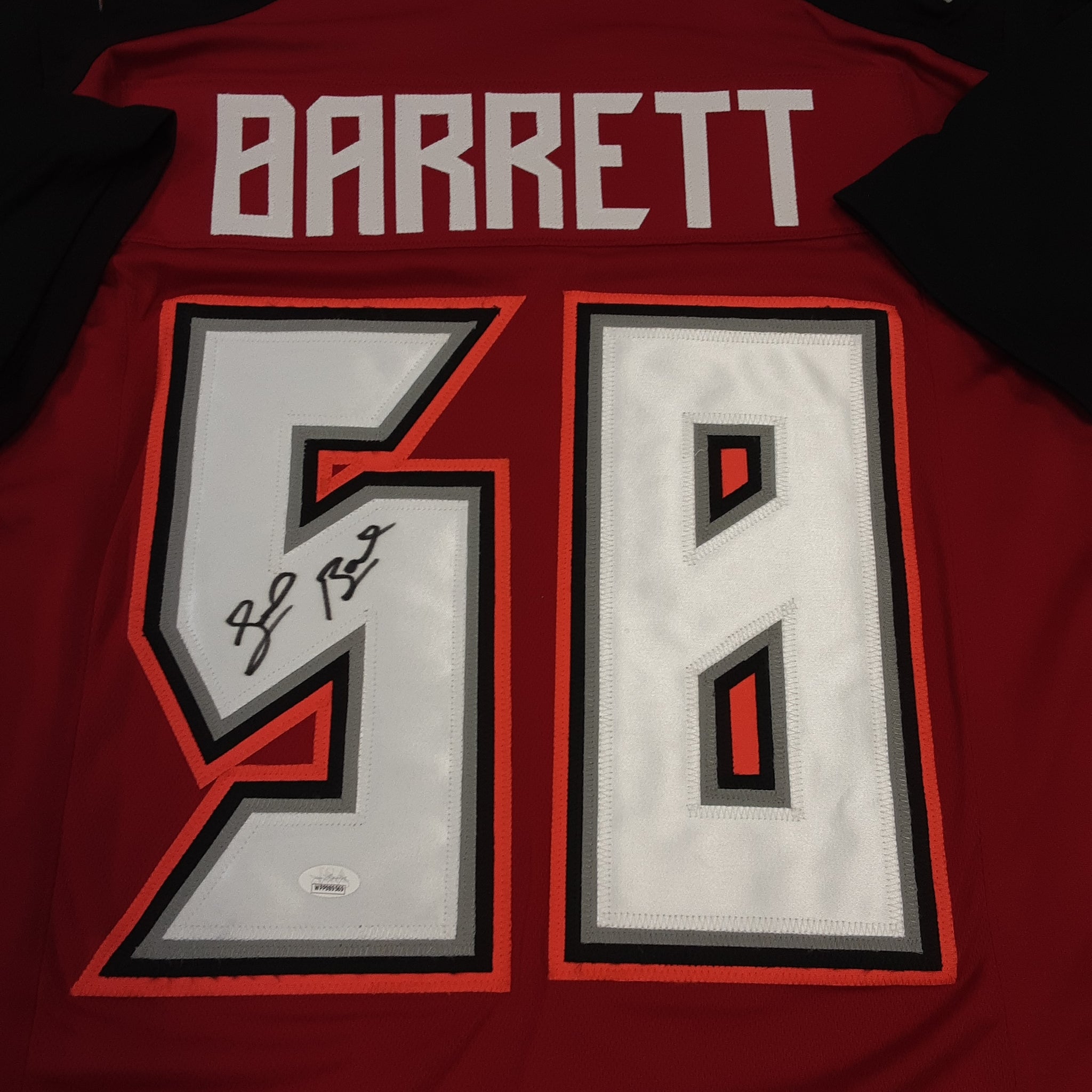 Shaq Barrett Authentic Signed Pro Style Jersey Autographed JSA--