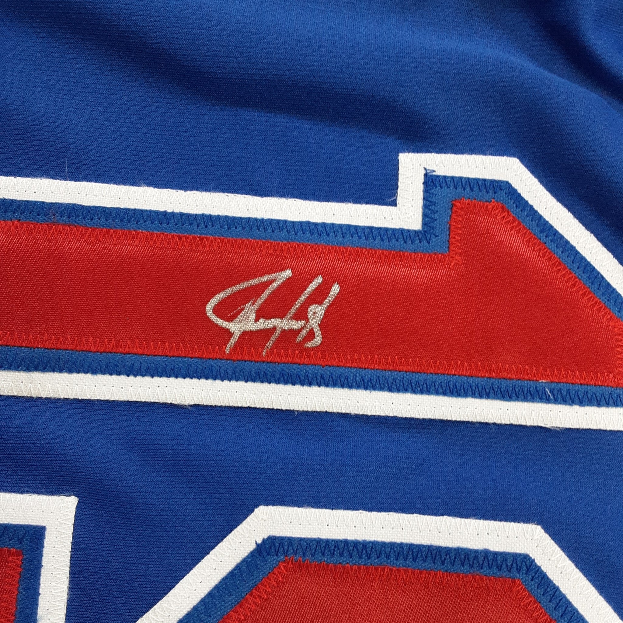 Juan Gonzalez Authentic Signed Pro Style Jersey Autographed JSA R1