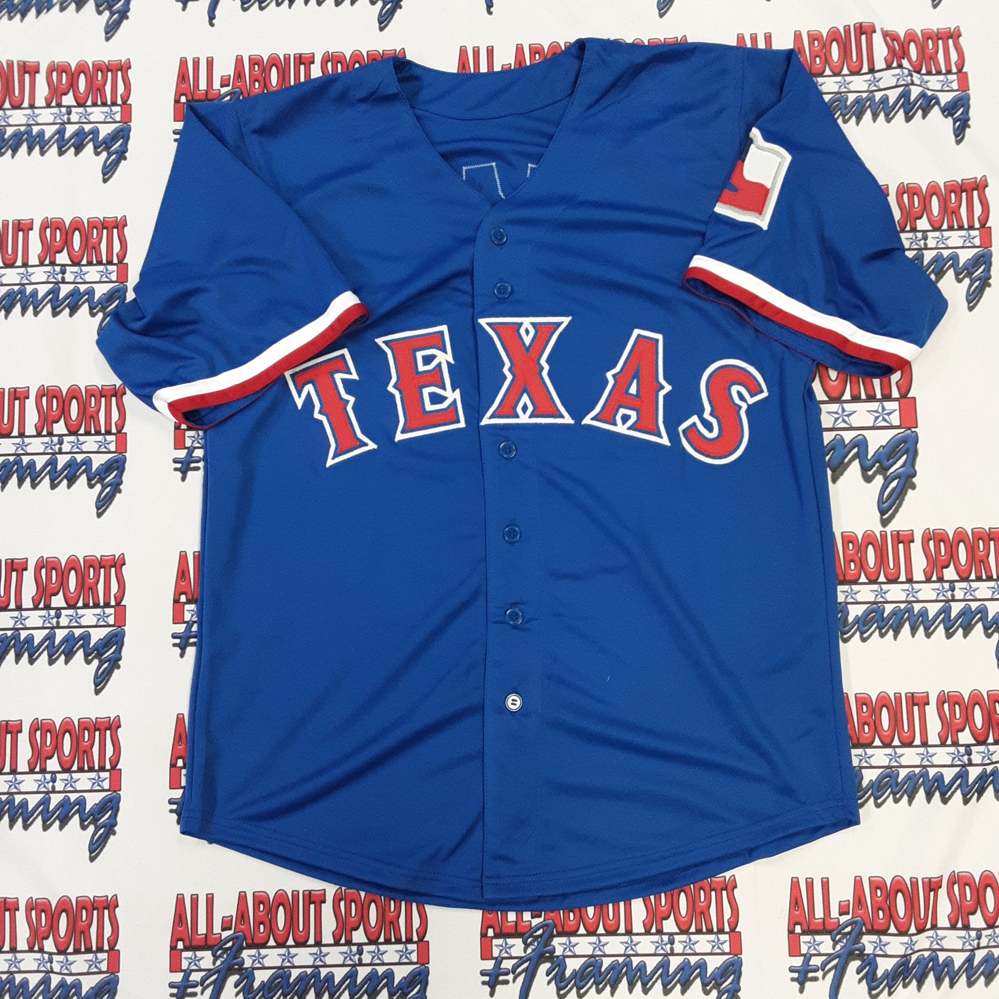 Juan Gonzalez Authentic Signed Pro Style Jersey Autographed JSA R1