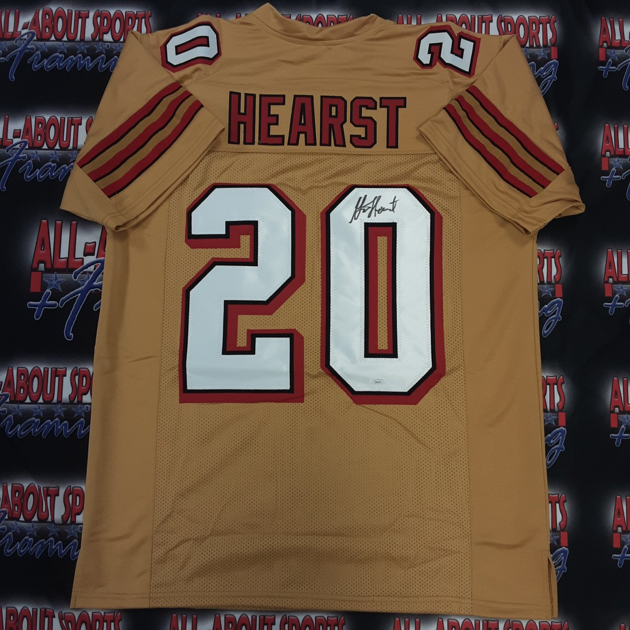 Garrison Hearst Authentic Signed Pro Style Jersey Autographed JSA R1
