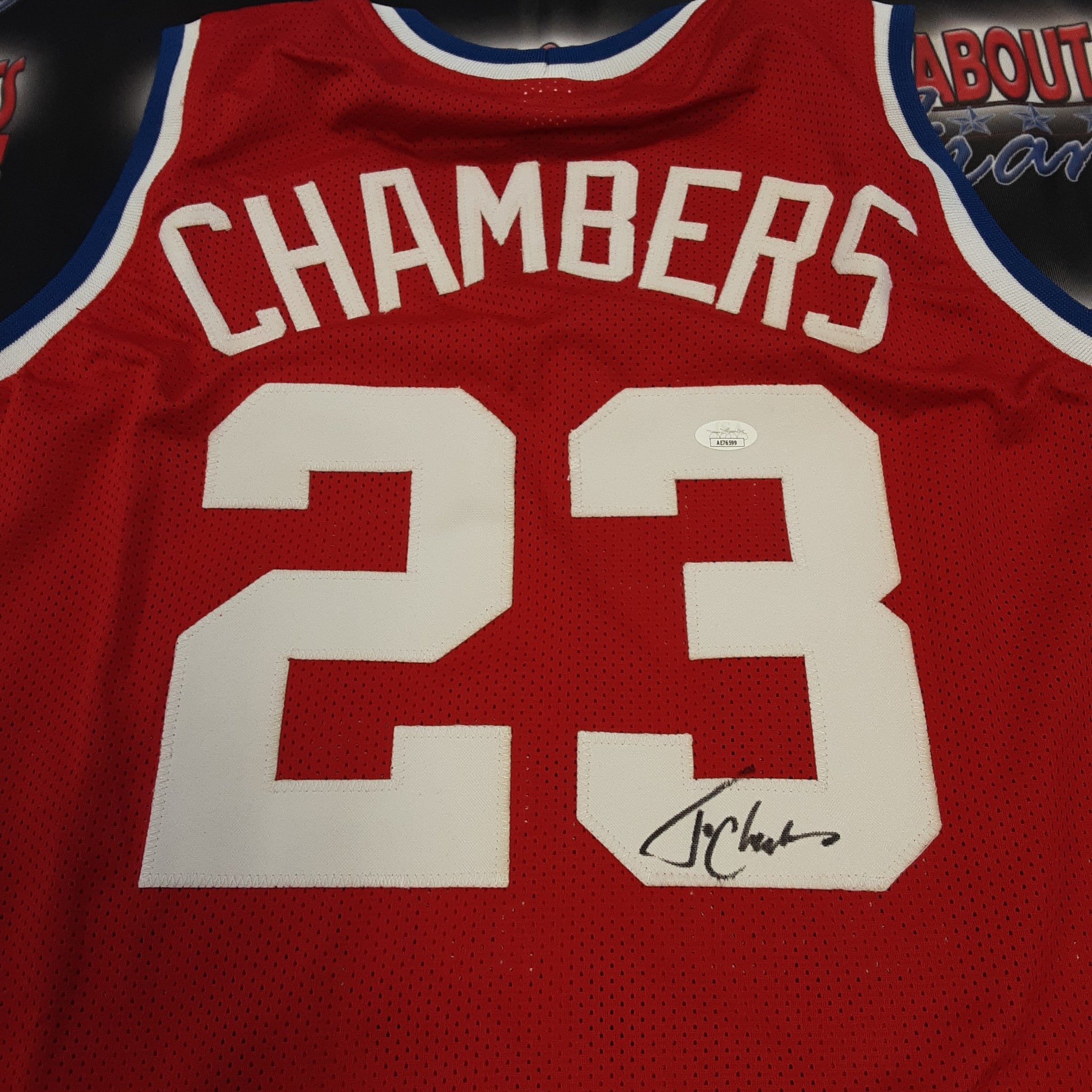 Tom Chambers Authentic Signed Pro Style Jersey Autographed All Star 23 JSA R1
