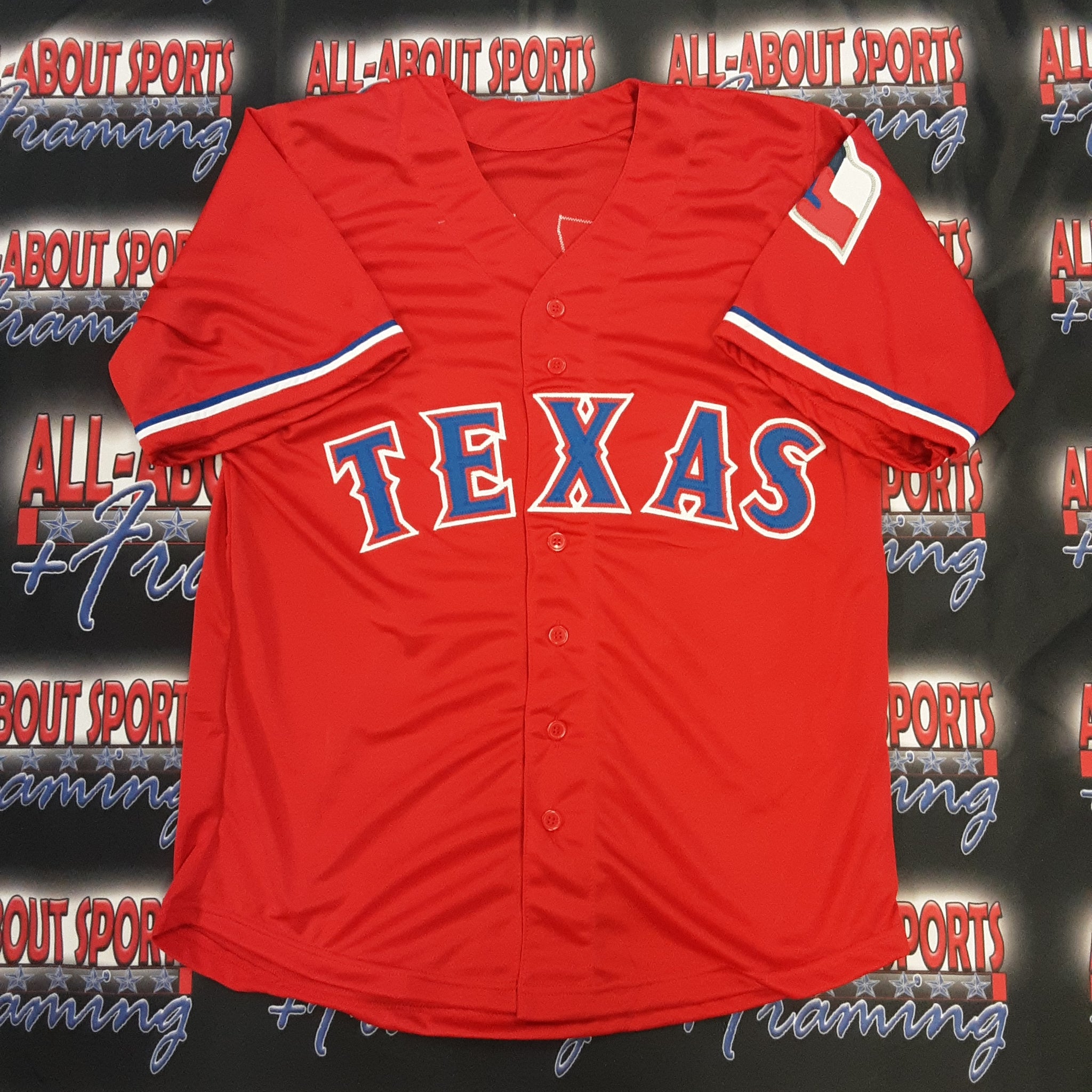 Juan Gonzalez Authentic Signed Pro Style Jersey Autographed JSA R1