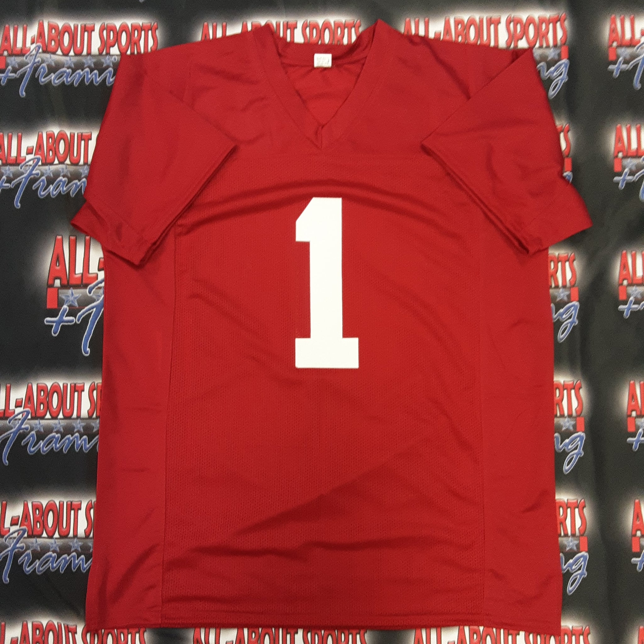 Jameson Williams Authentic Signed Pro Style Jersey Autographed JSA R1