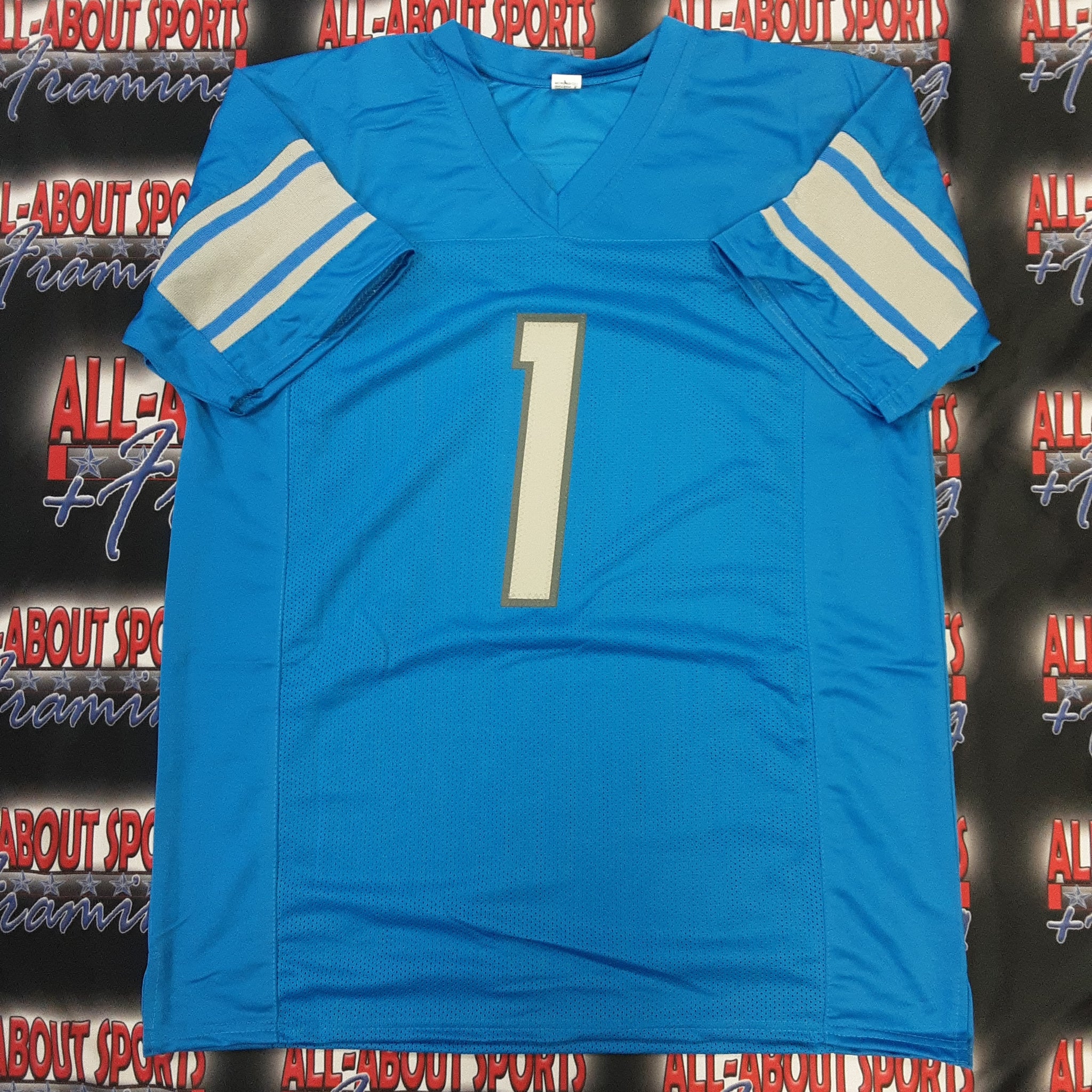 Jameson Williams Authentic Signed Pro Style Jersey Autographed JSA-