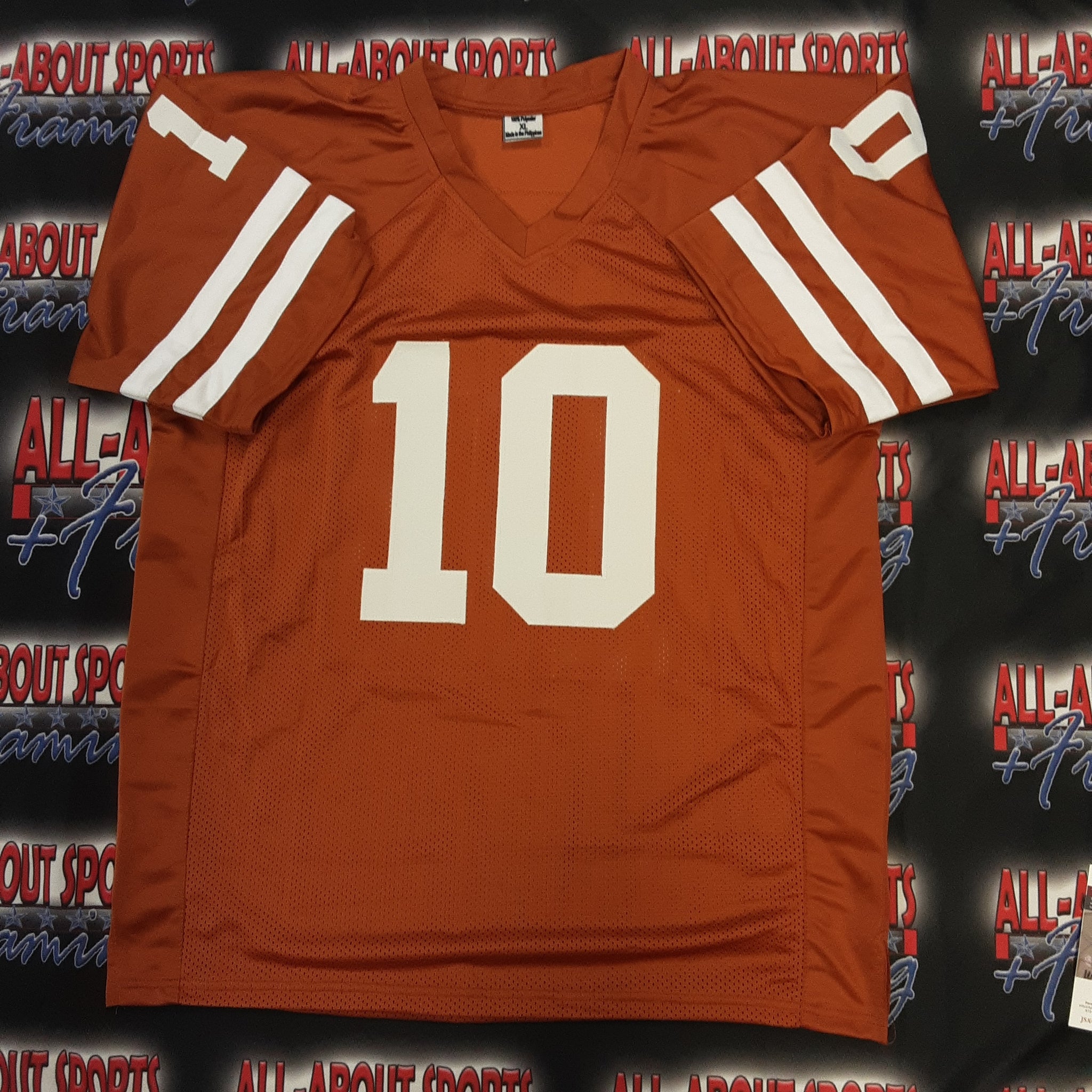 Vince Young Authentic Signed Pro Style Jersey Autographed JSA-