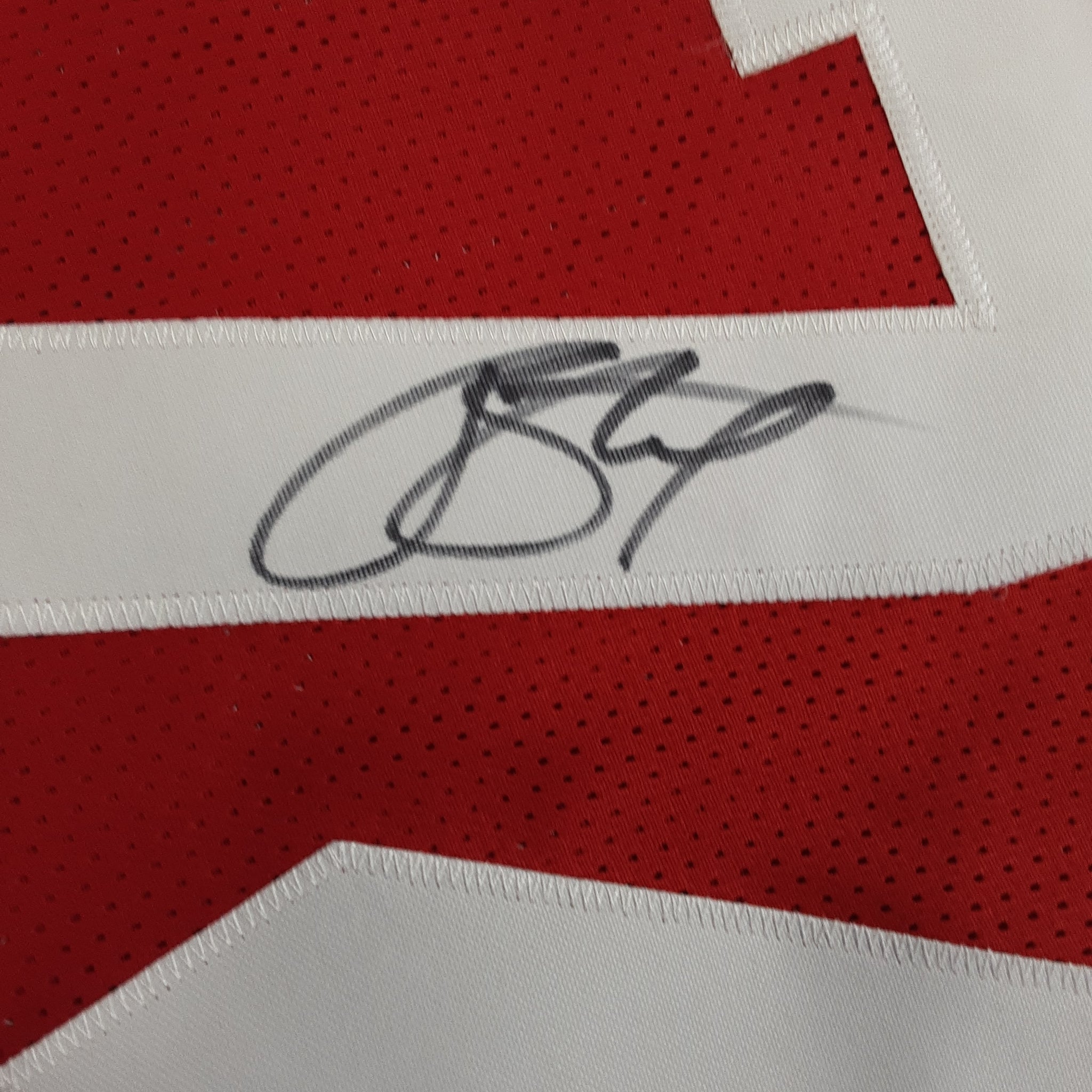 Joe Staley Authentic Signed Pro Style Jersey Autographed Beckett R1