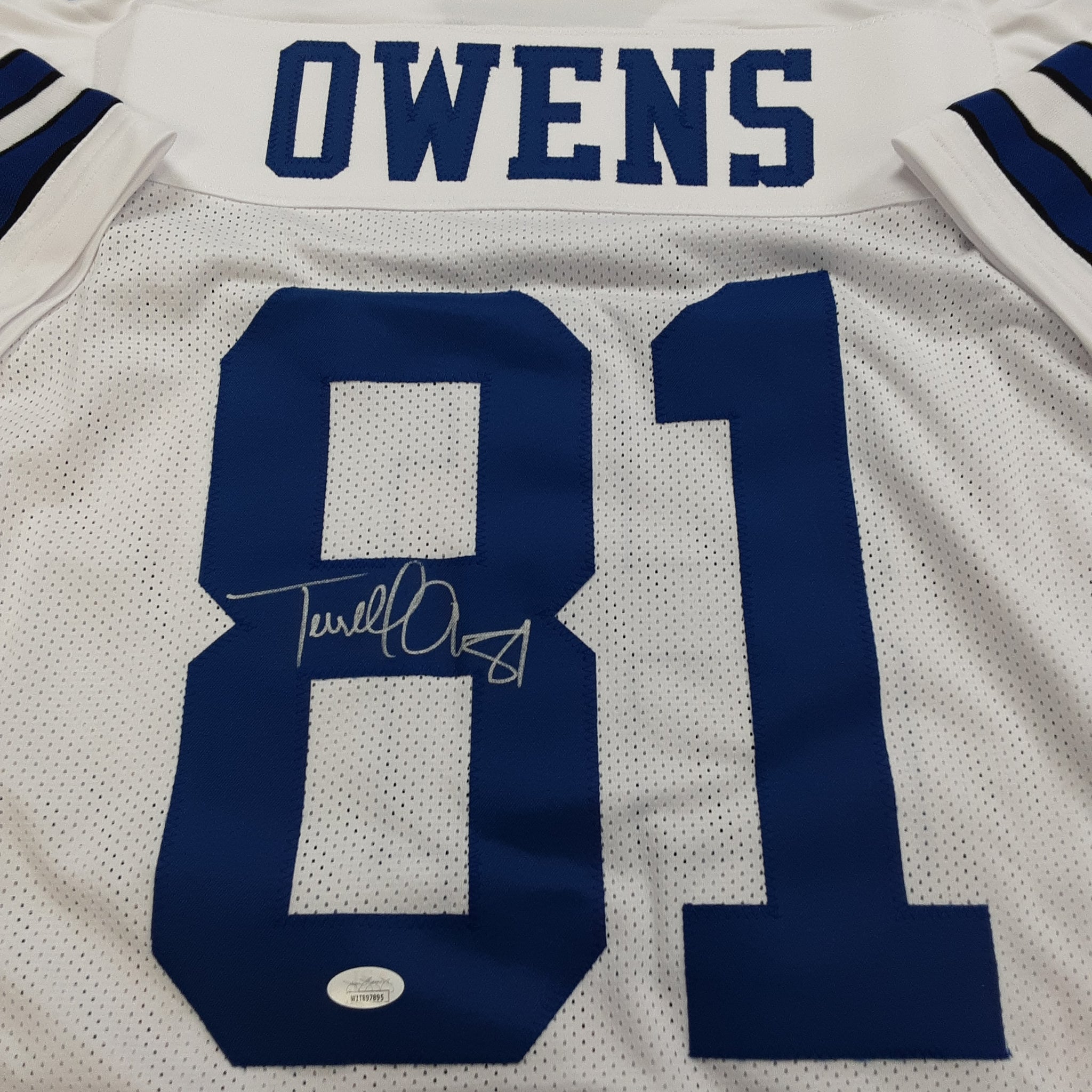 Terrell Owens Authentic Signed Pro Style Jersey Autographed JSA-