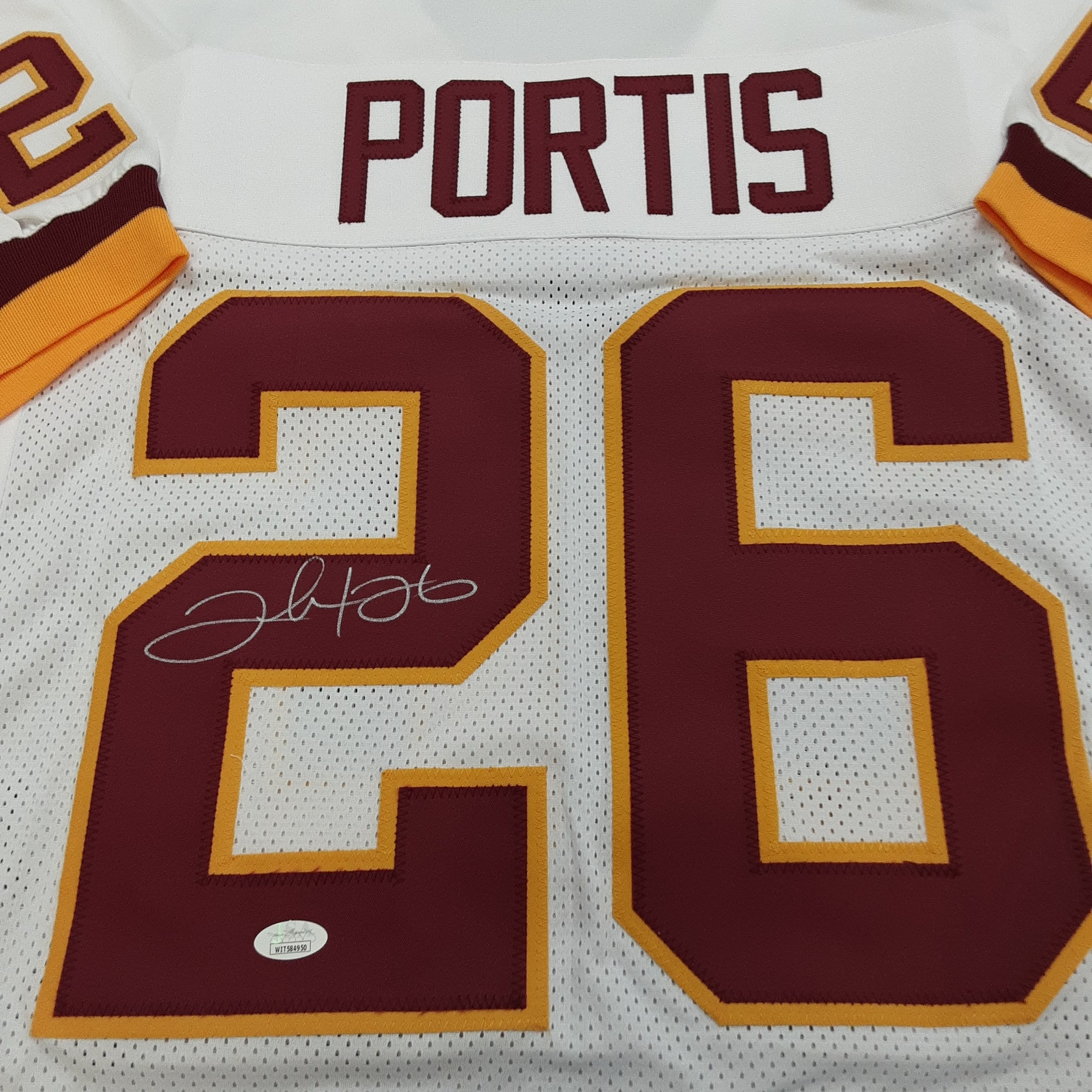 Clinton Portis Authentic Signed Pro Style Jersey Autographed JSA